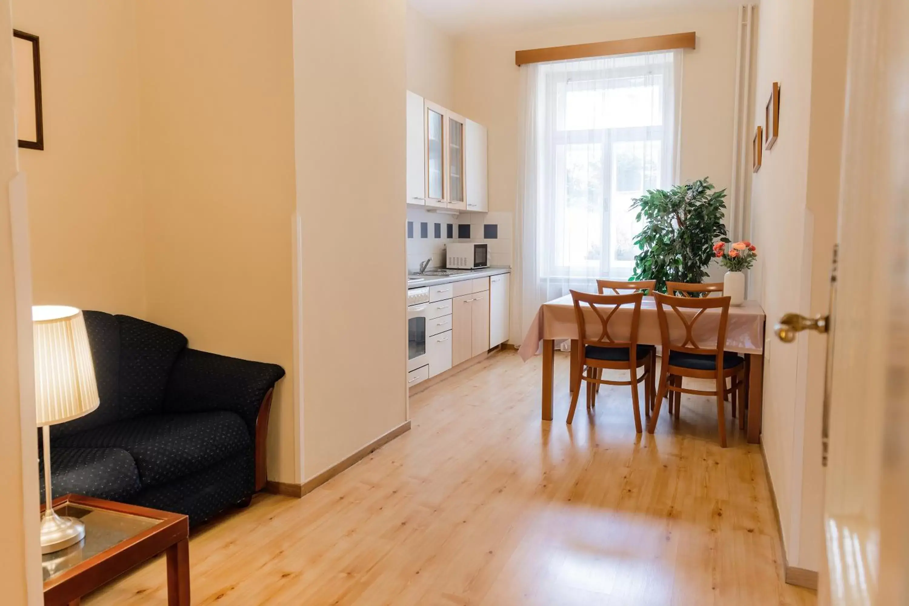 kitchen, Dining Area in Hotel Orion