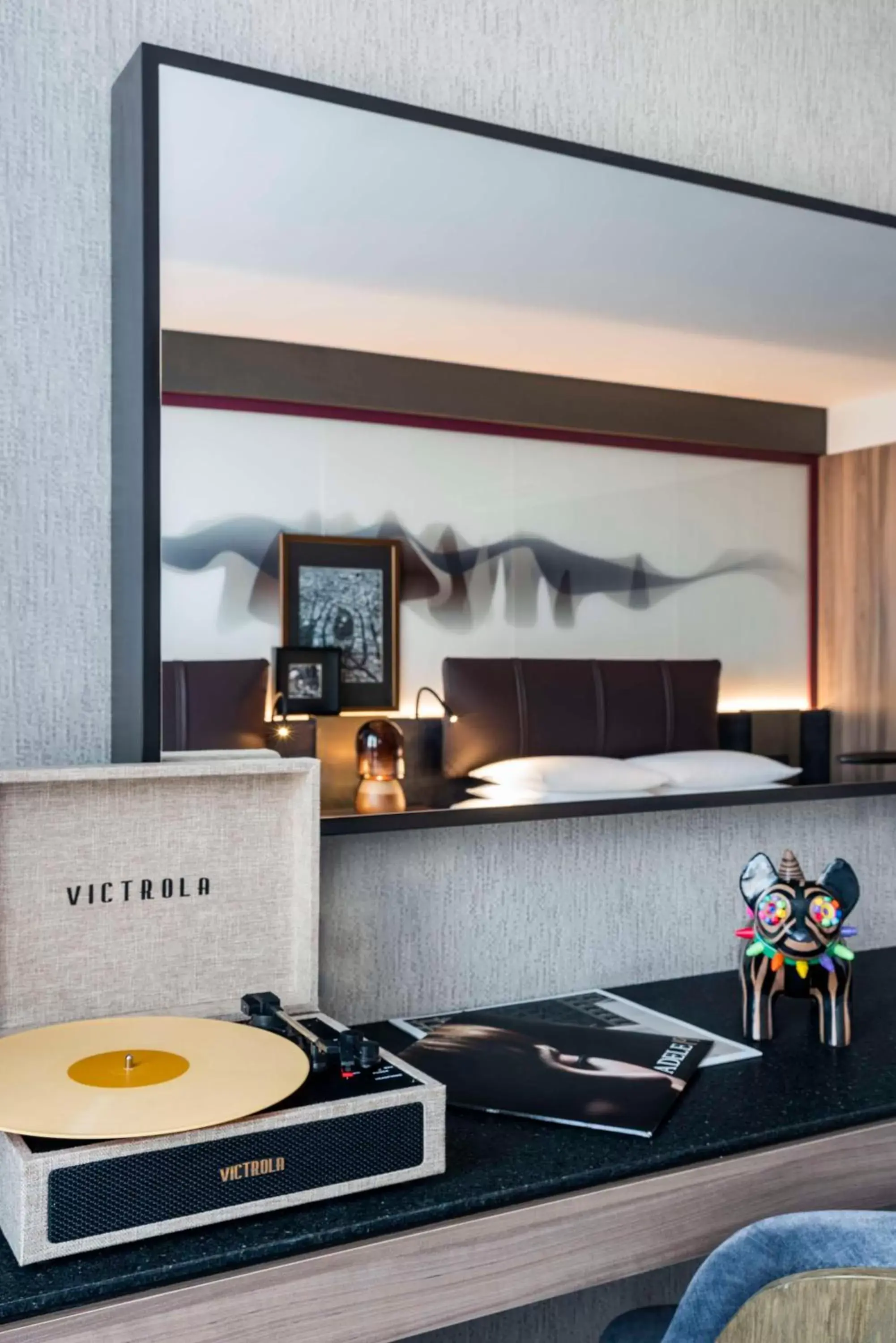 Bedroom, Kitchen/Kitchenette in Andaz Mexico City Condesa - A Concept by Hyatt