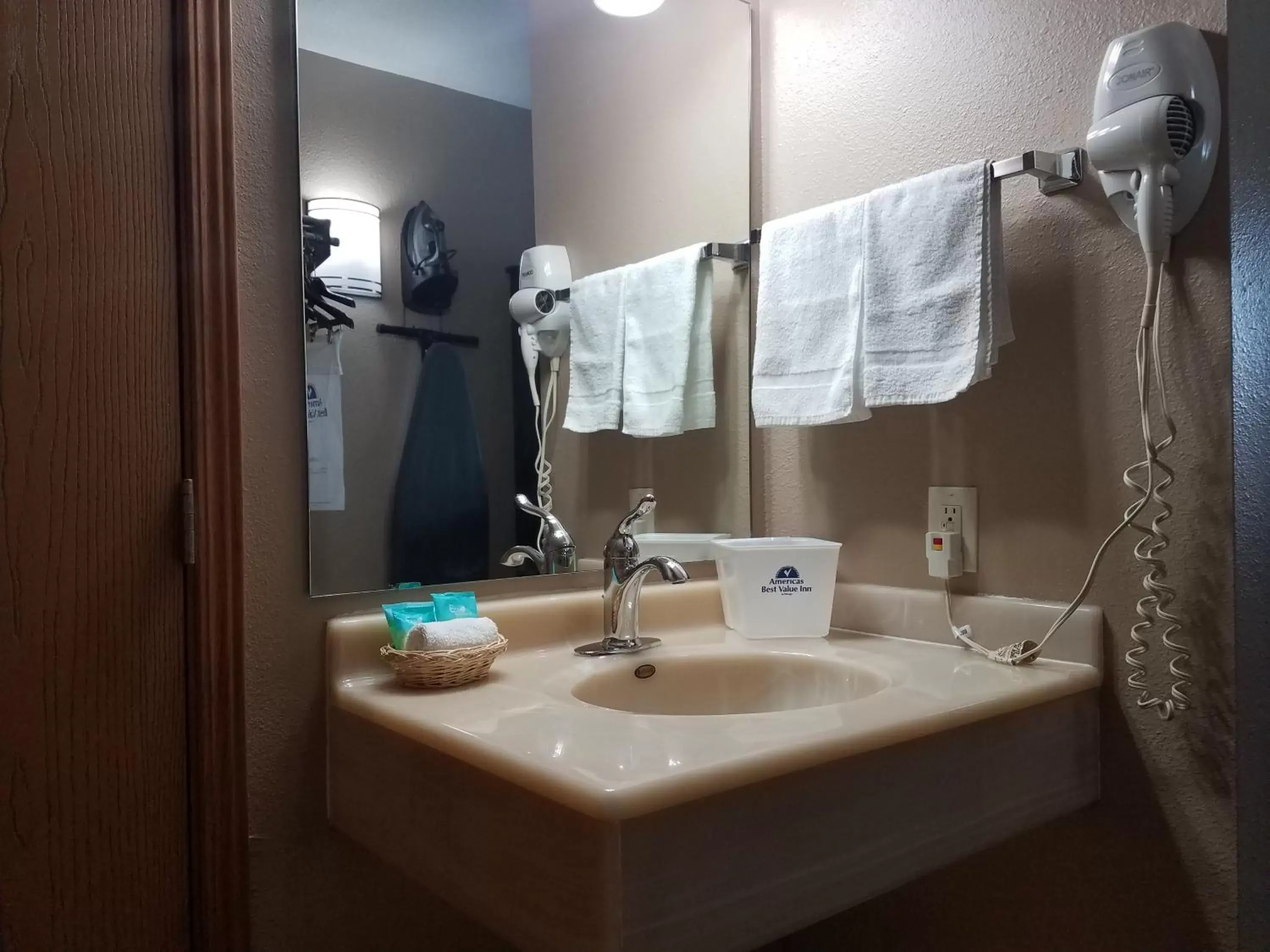 Bathroom in Americas Best Value Inn and Suites Bismarck