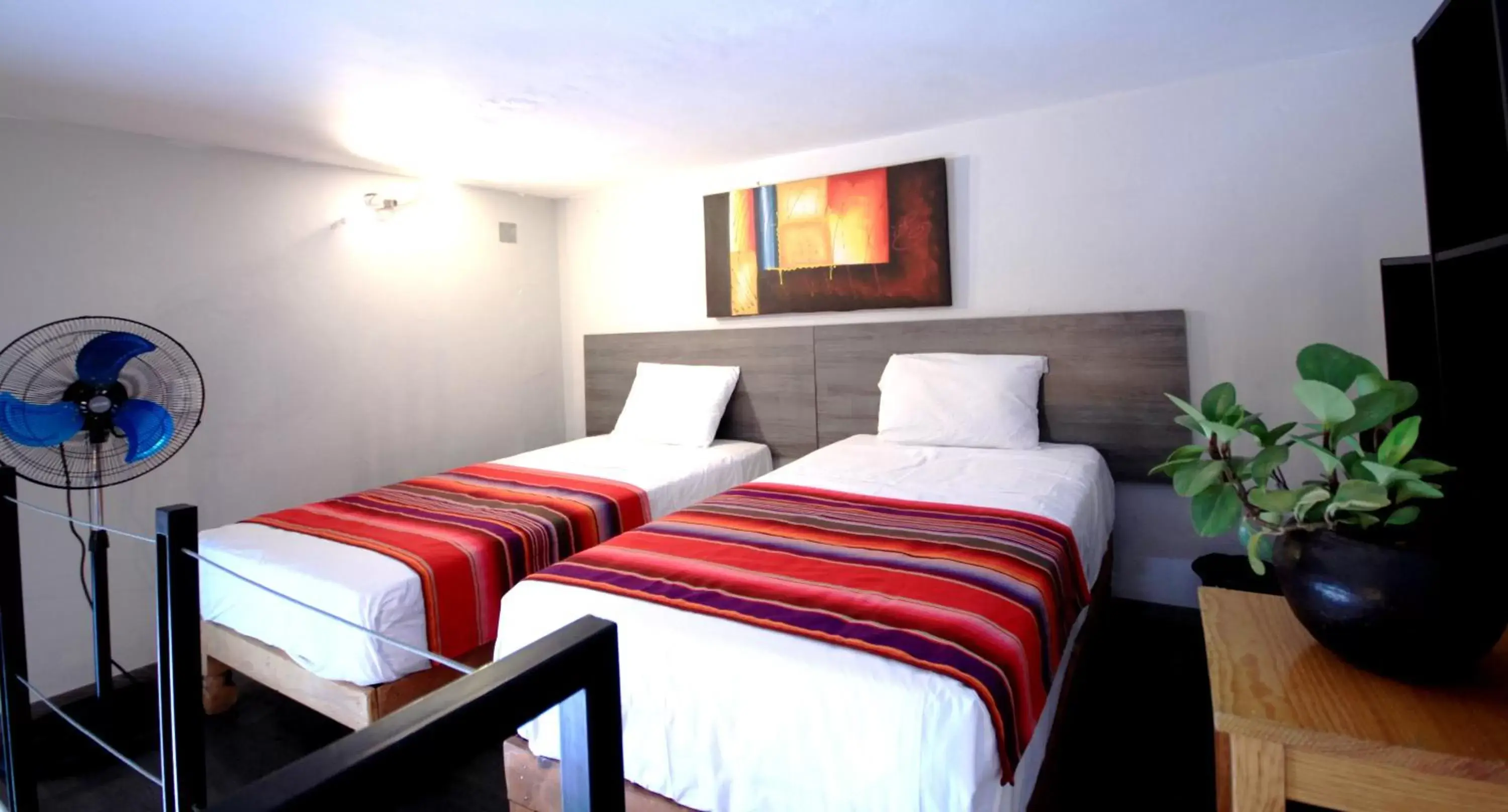 Bed in Hotel del Refugio