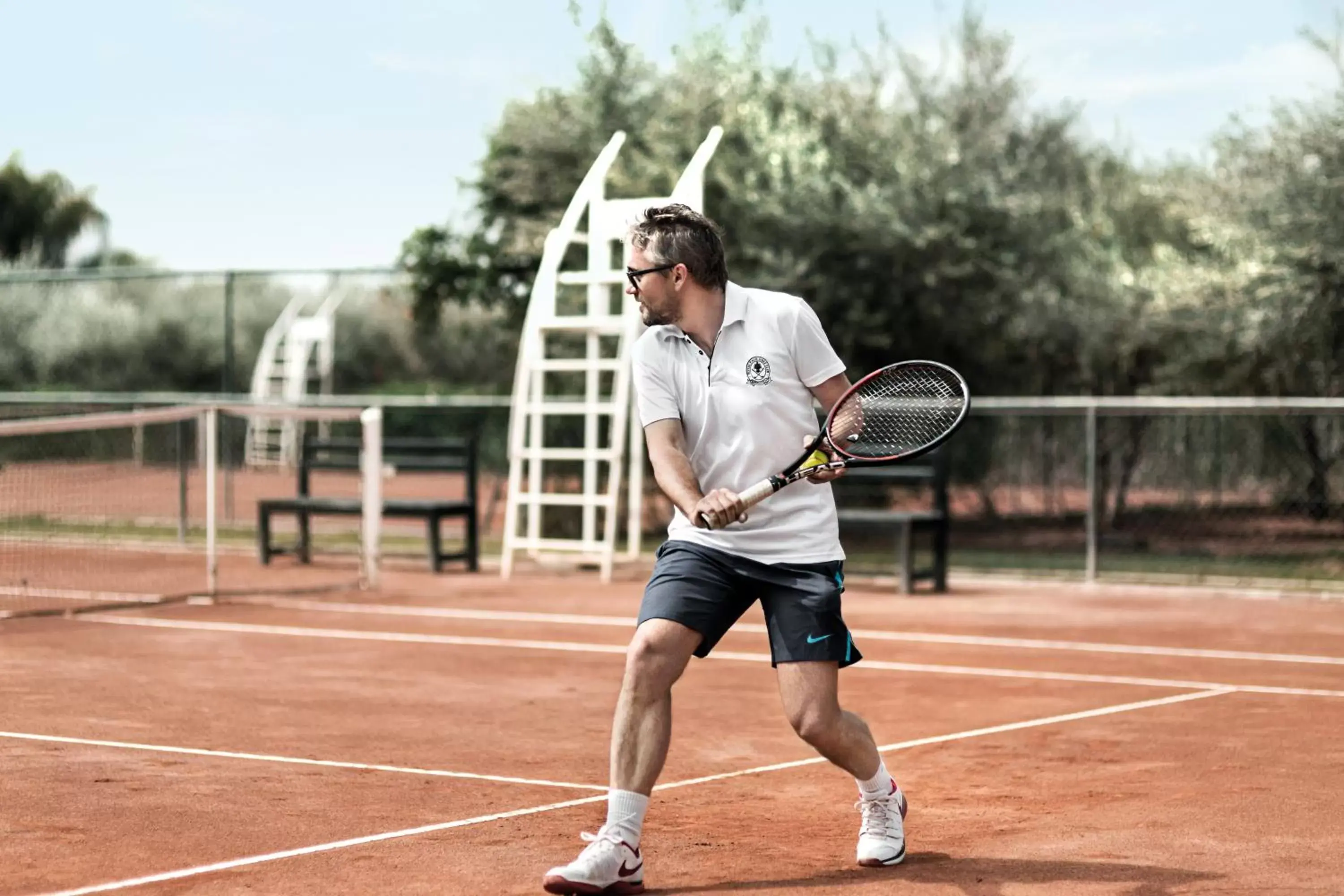 Tennis court, Tennis/Squash in Fairmont Royal Palm Marrakech