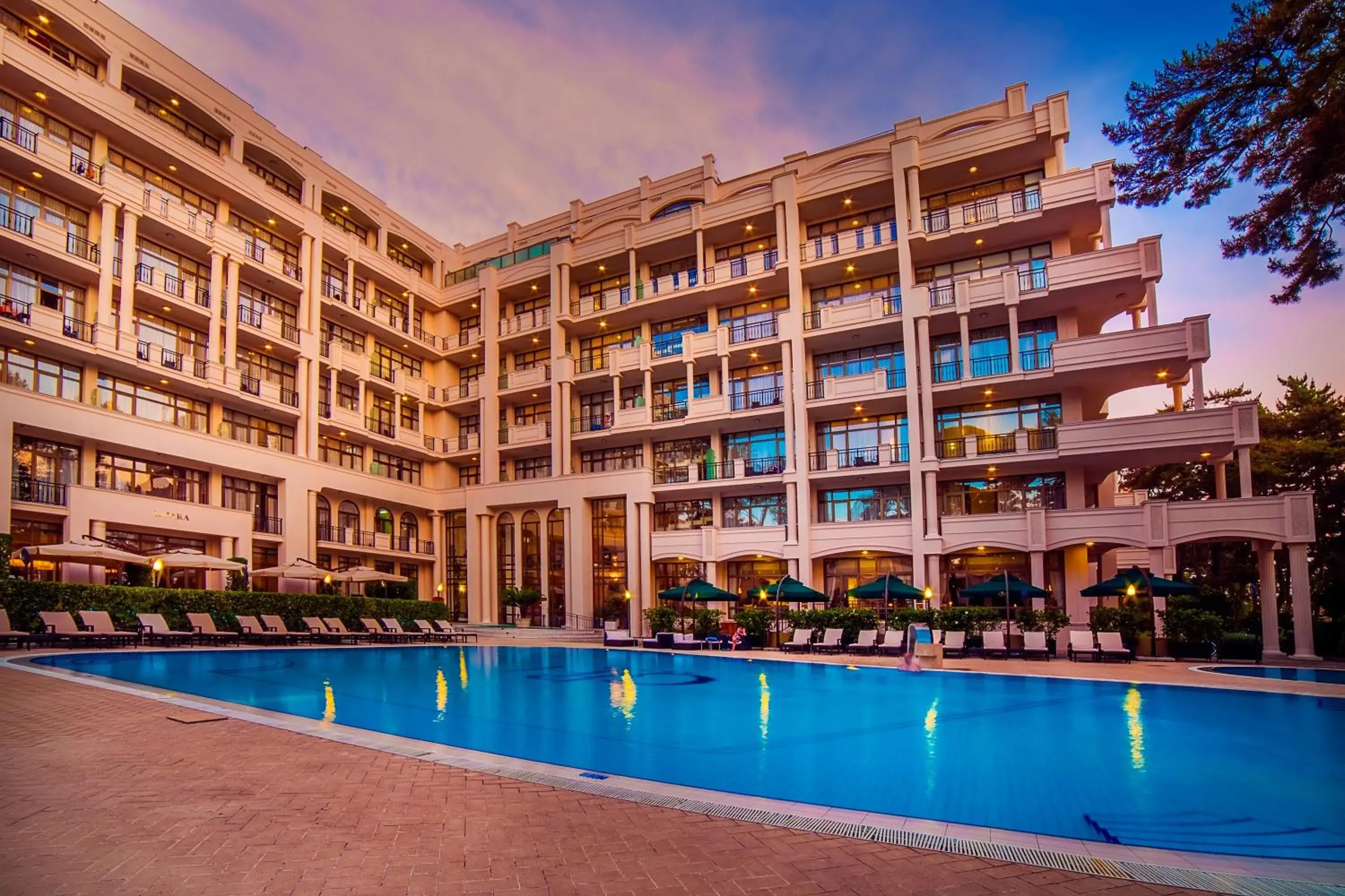 Property building, Swimming Pool in Kobuleti Georgia Palace Hotel & Spa