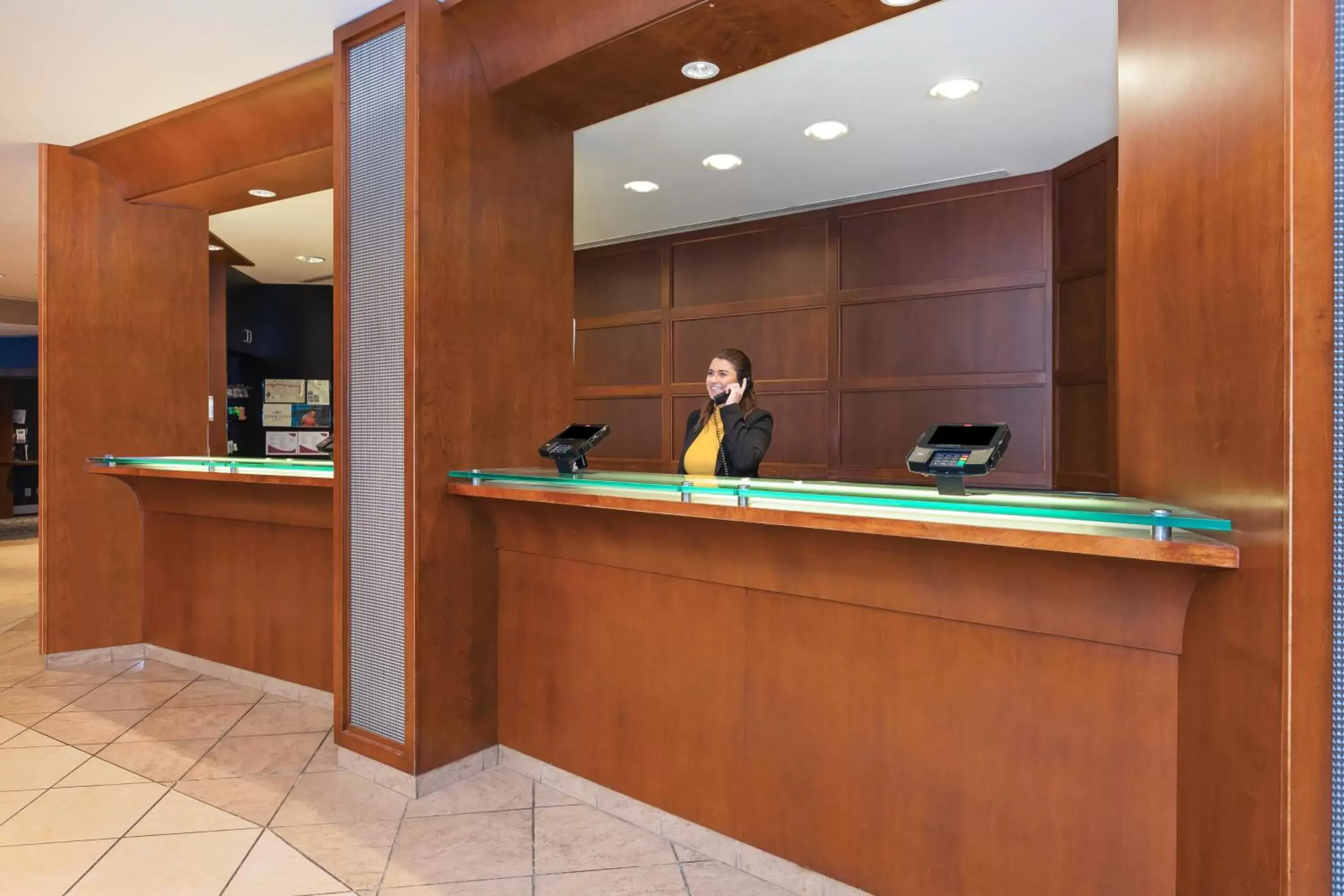 Property building, Lobby/Reception in Crowne Plaza Syracuse, an IHG Hotel