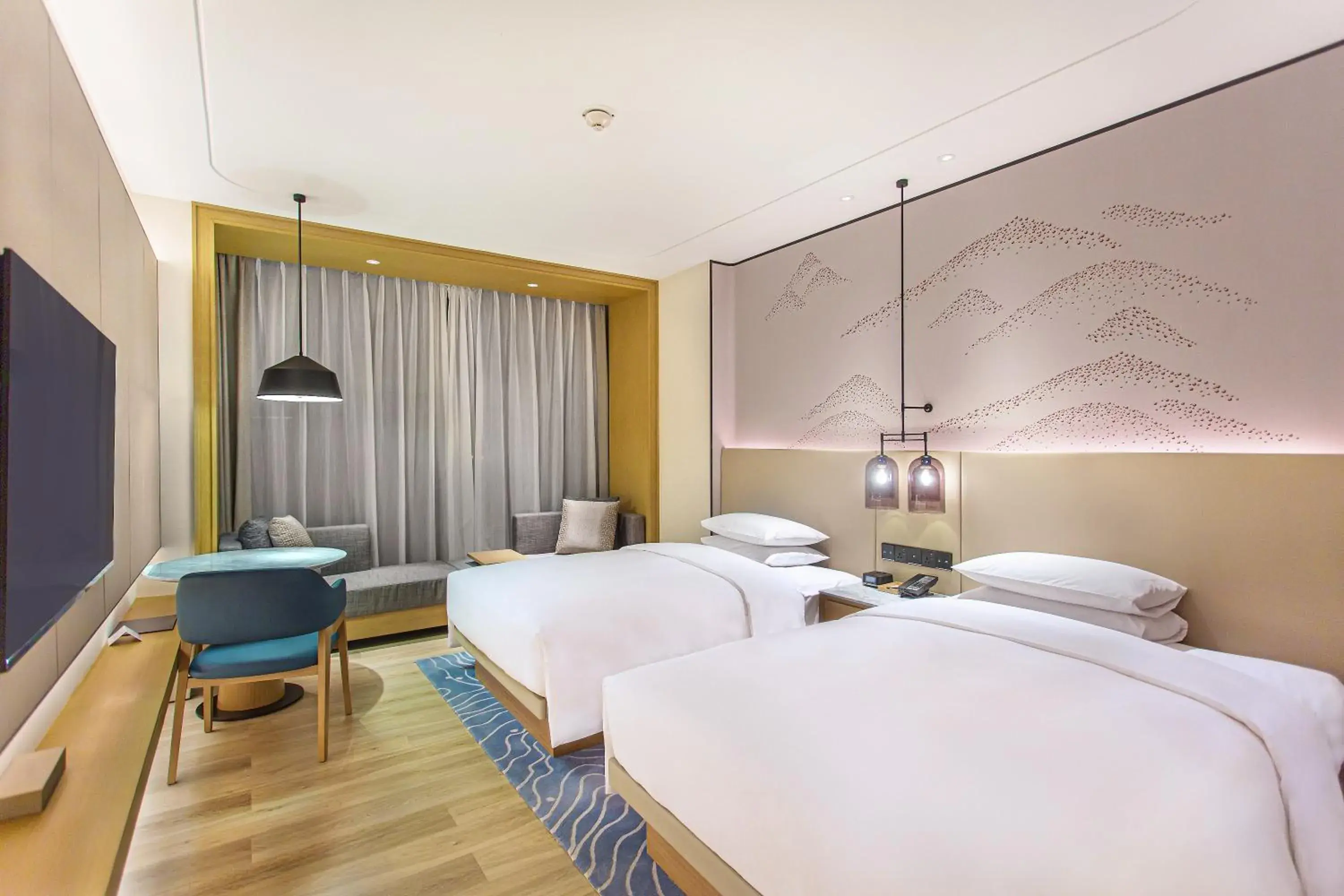 Photo of the whole room, Bed in Courtyard by Marriott Foshan Gaoming