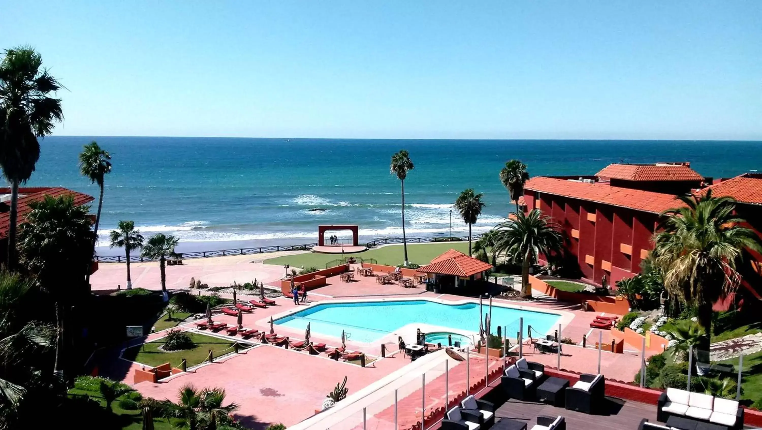 Pool View in Puerto Nuevo Baja Hotel & Villas