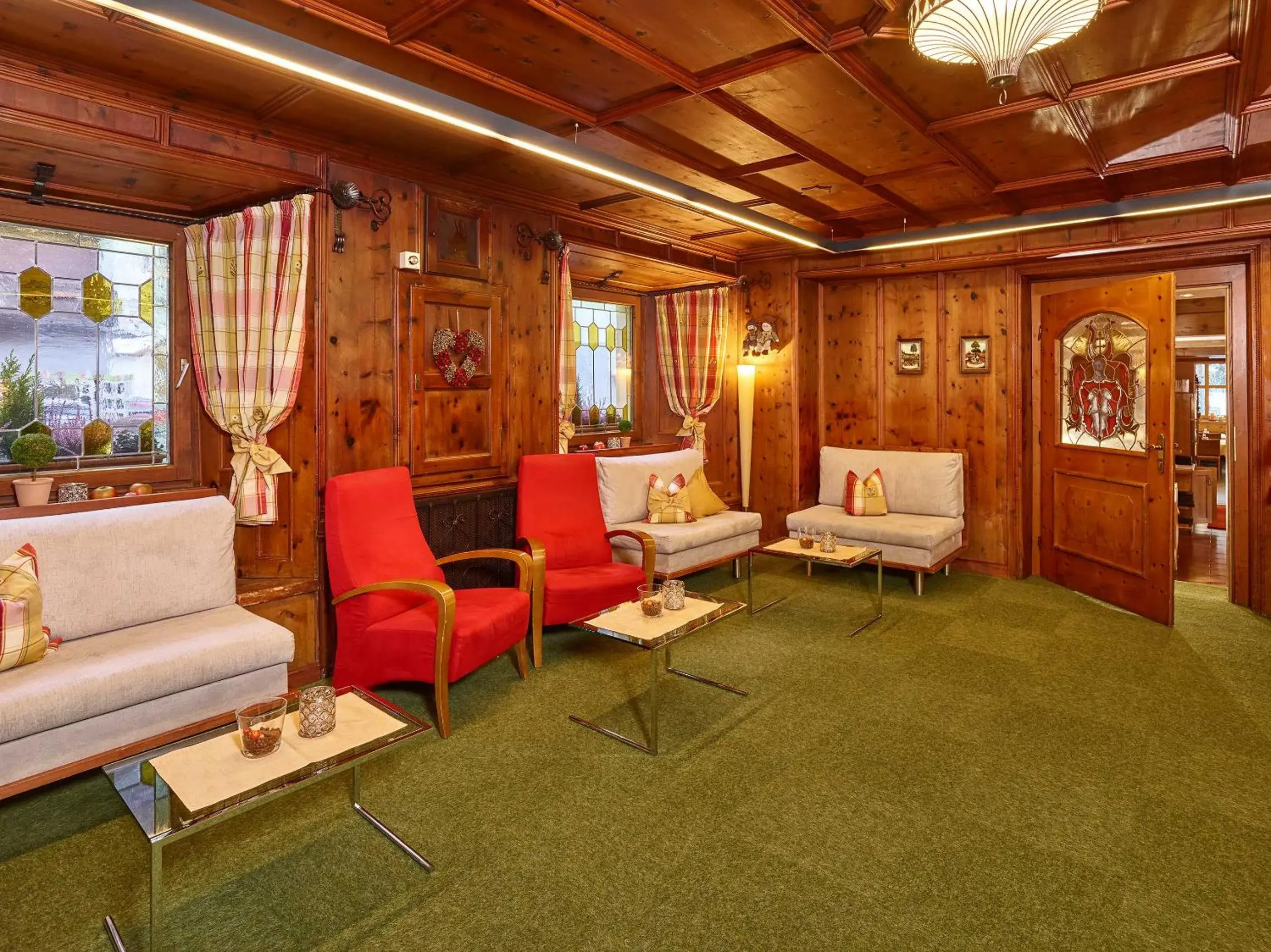 Decorative detail, Seating Area in Hotel Zum Hirschen