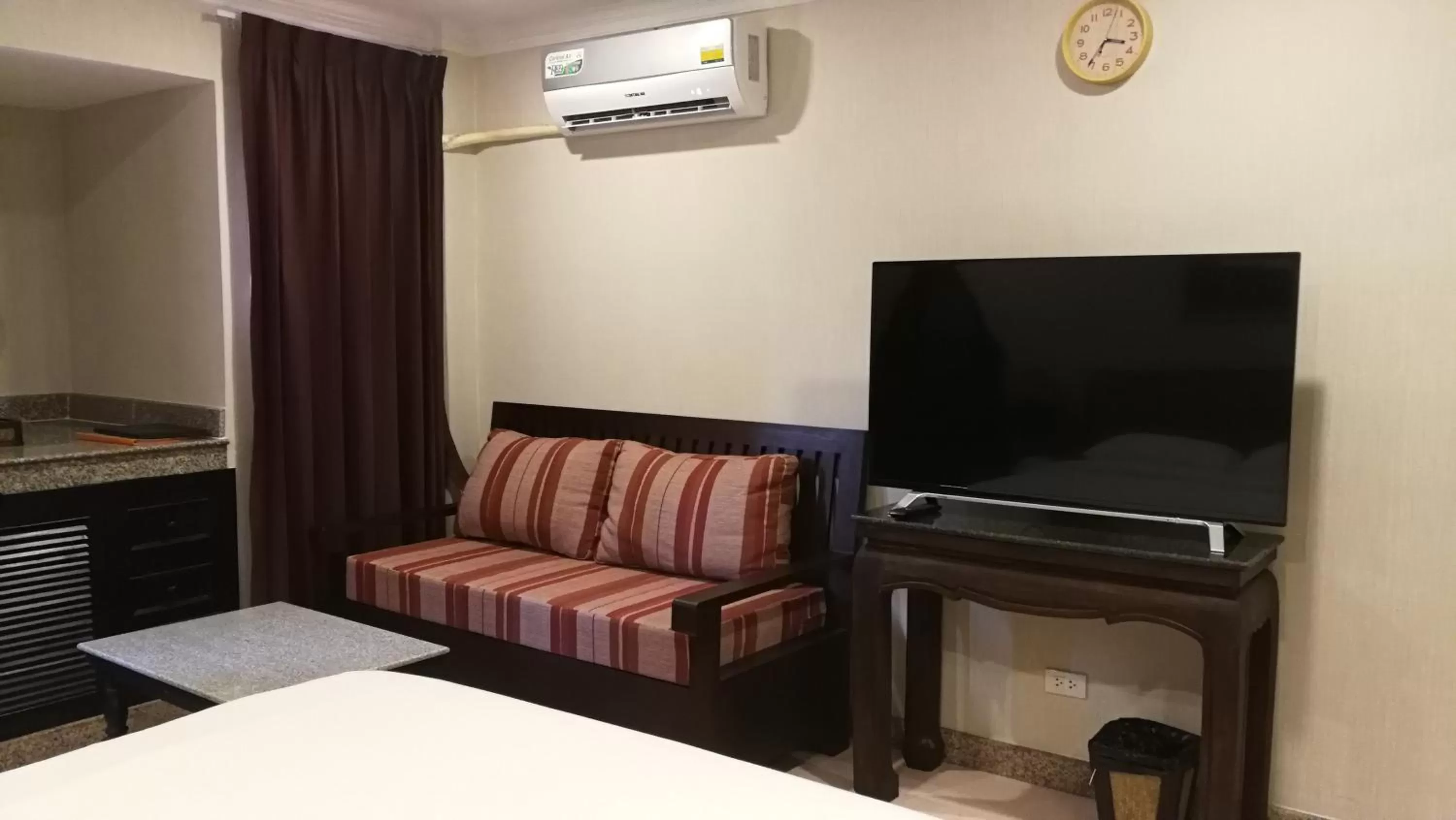 Seating area in The Ambiance Hotel