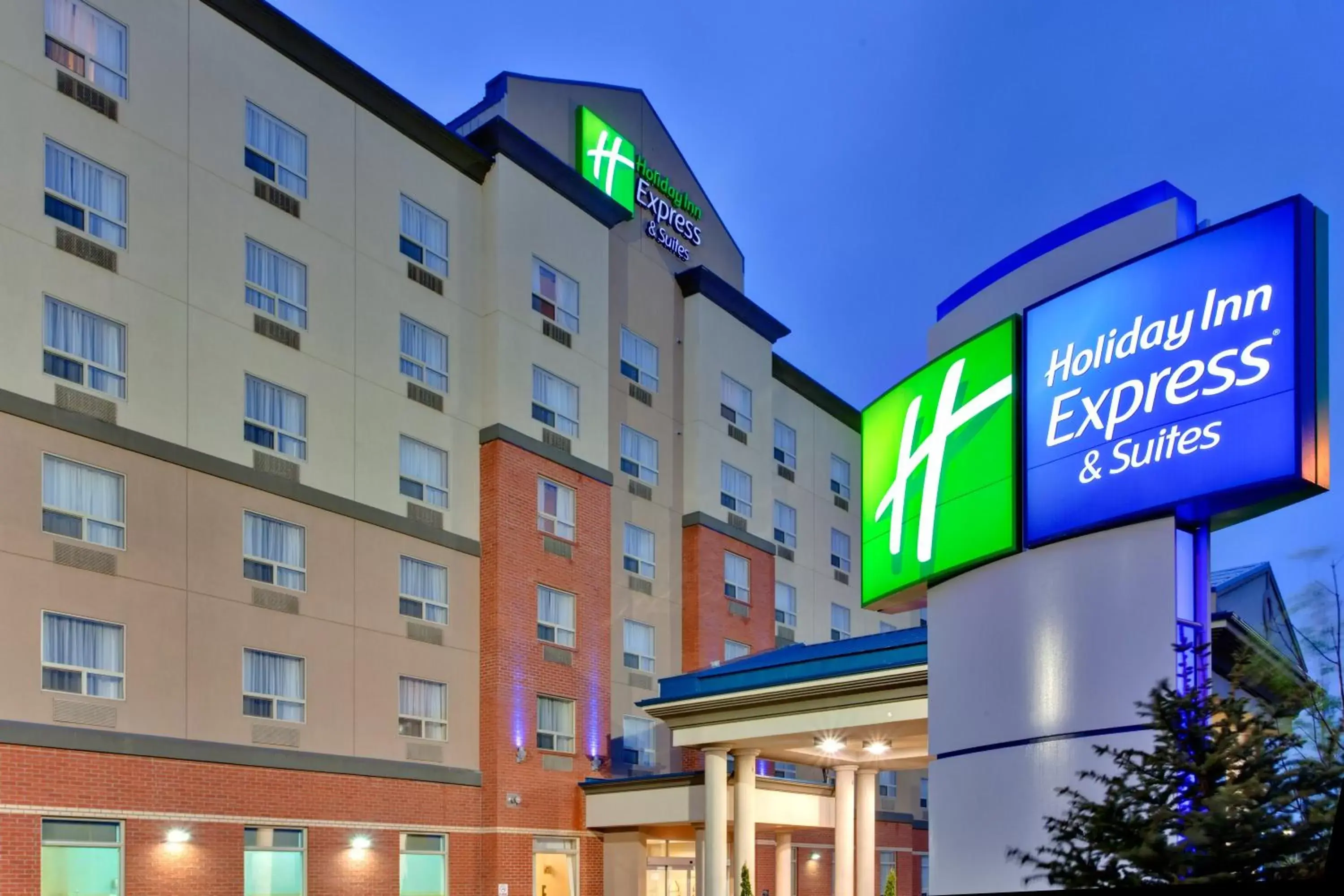 Property building in Holiday Inn Express Hotel & Suites-Edmonton South, an IHG Hotel