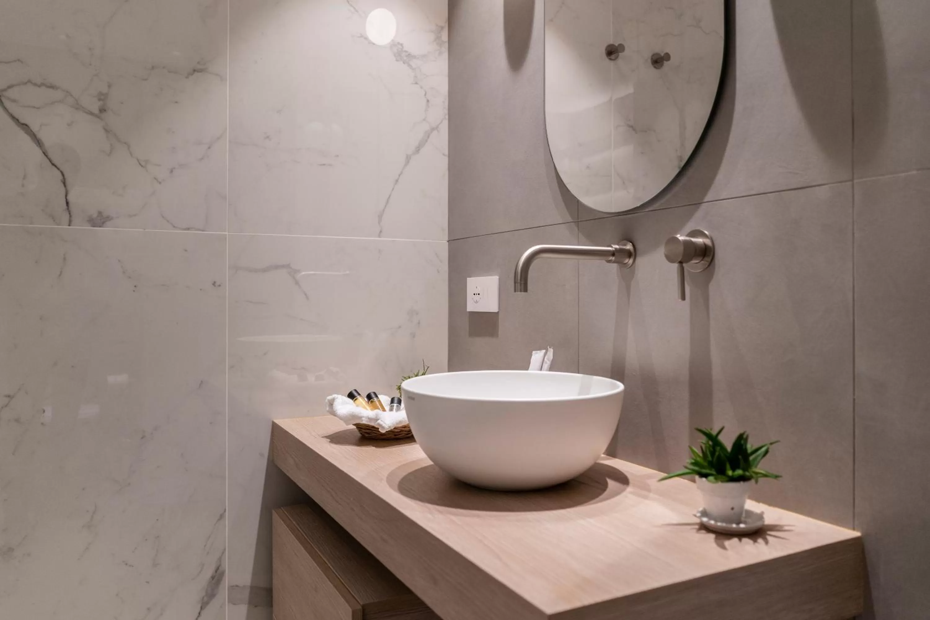 Bathroom in Sicilia's Art Hotel & Spa