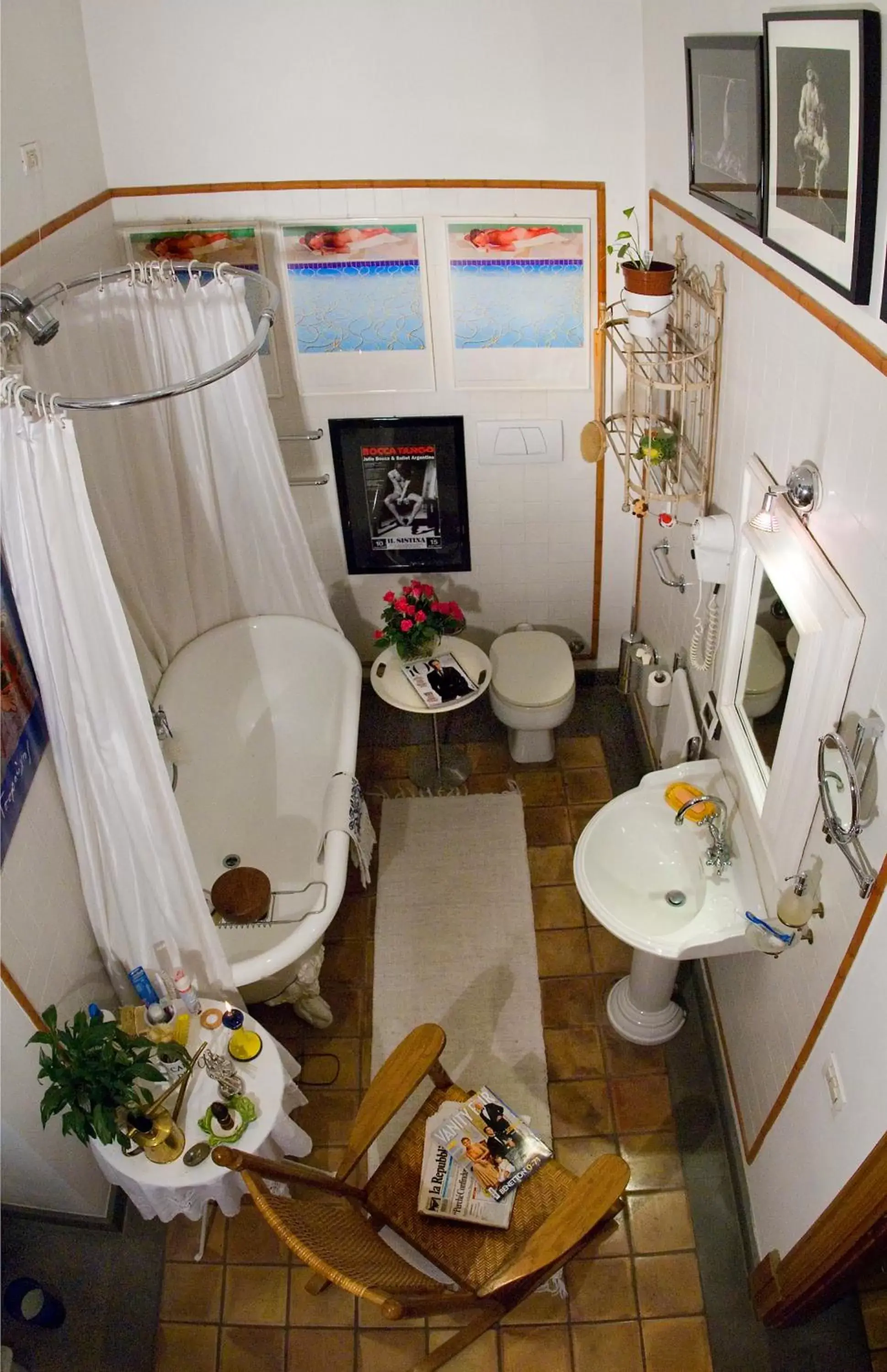 Bathroom in Hotel Locanda Cairoli