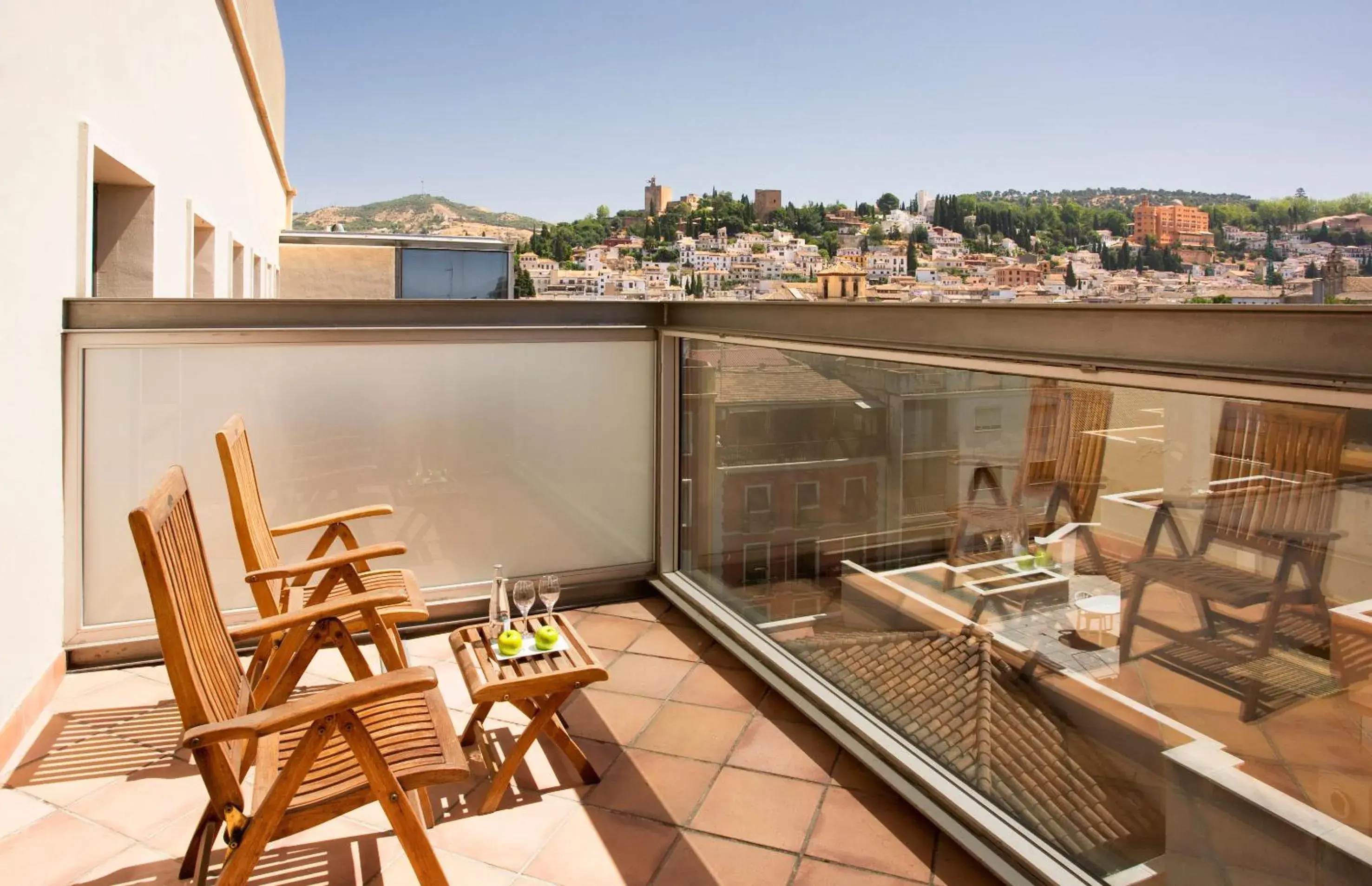 Balcony/Terrace in Meliá Granada