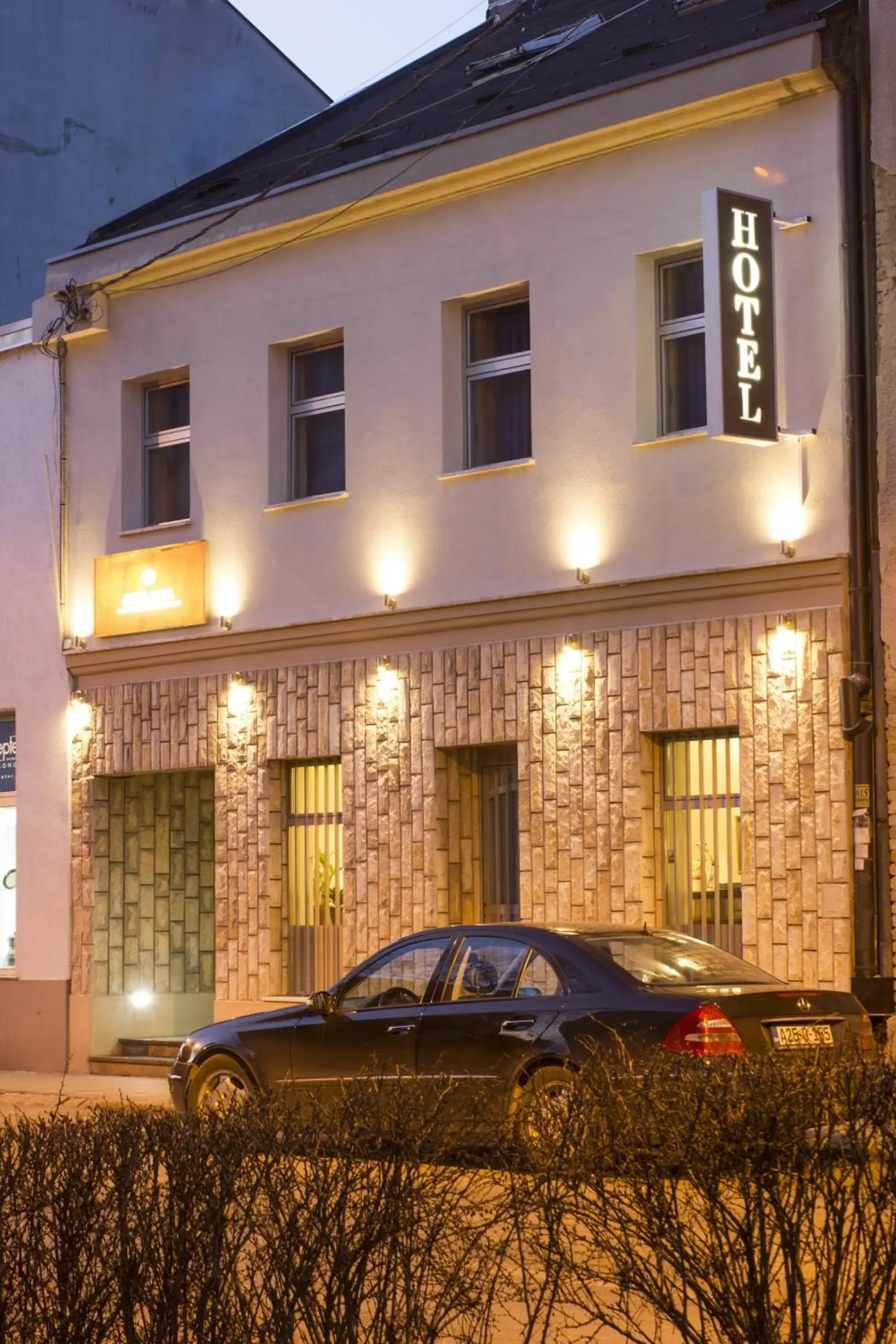 Facade/entrance, Property Building in Hotel Ideja