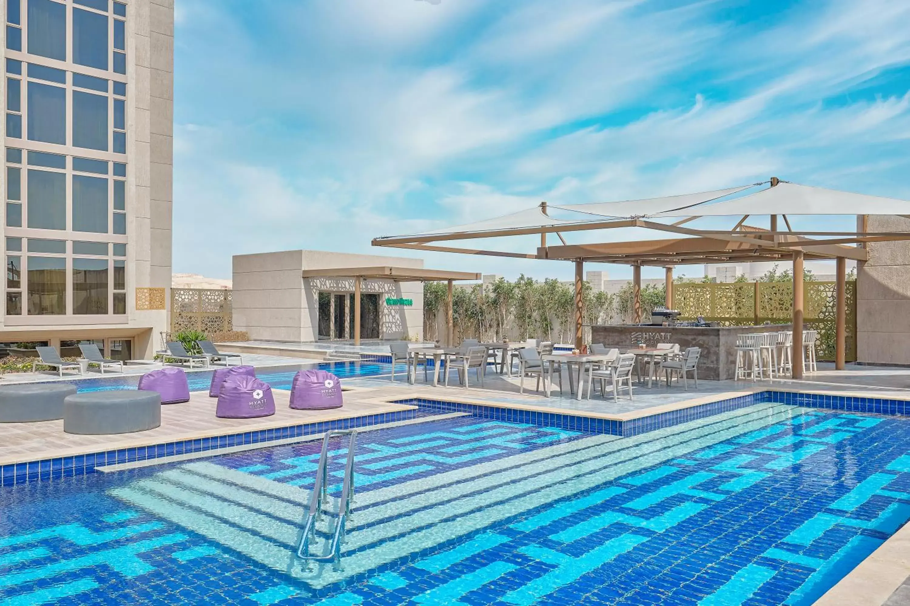 Pool view, Swimming Pool in Hyatt Regency Cairo West