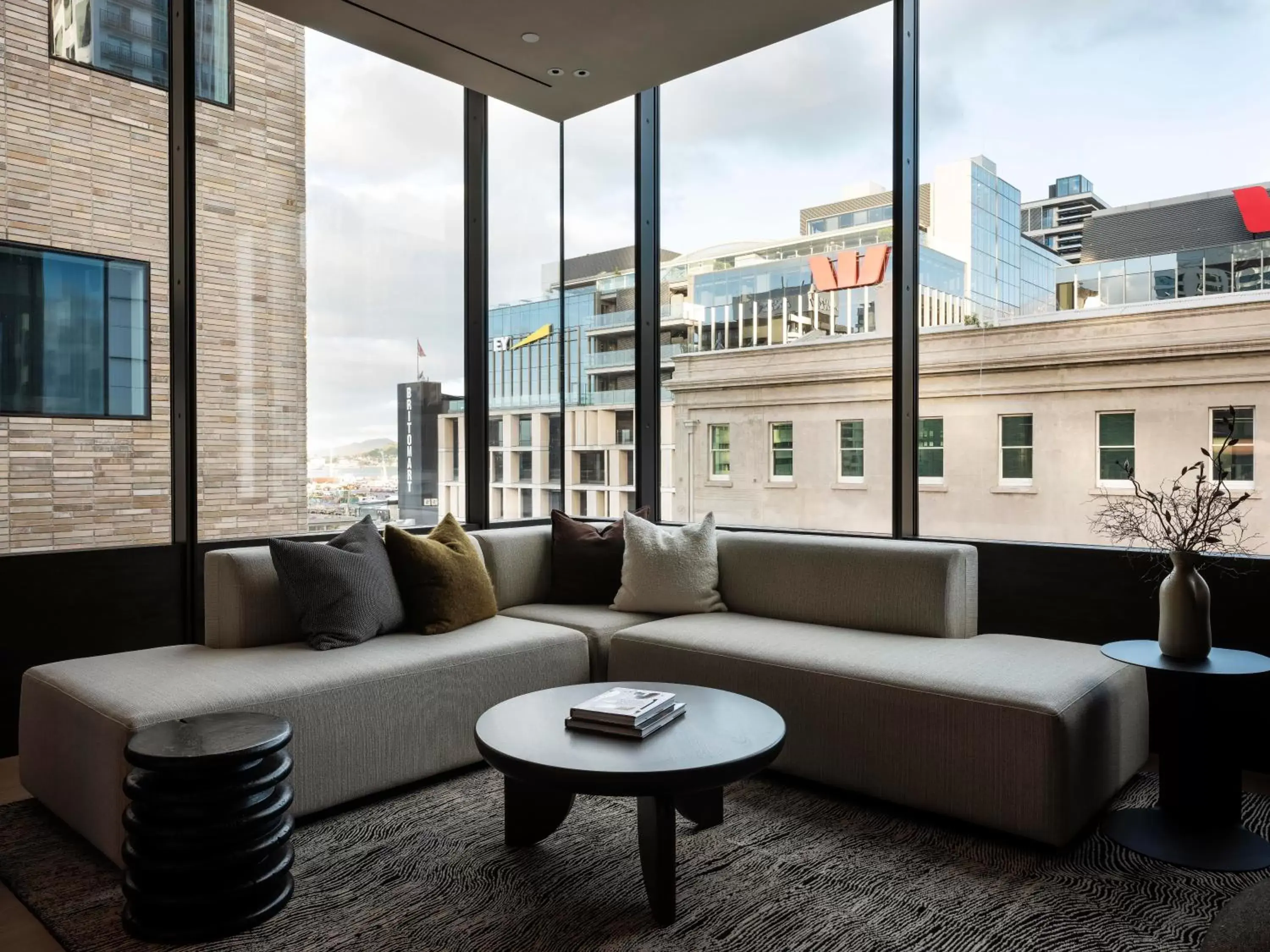 Living room in The Hotel Britomart