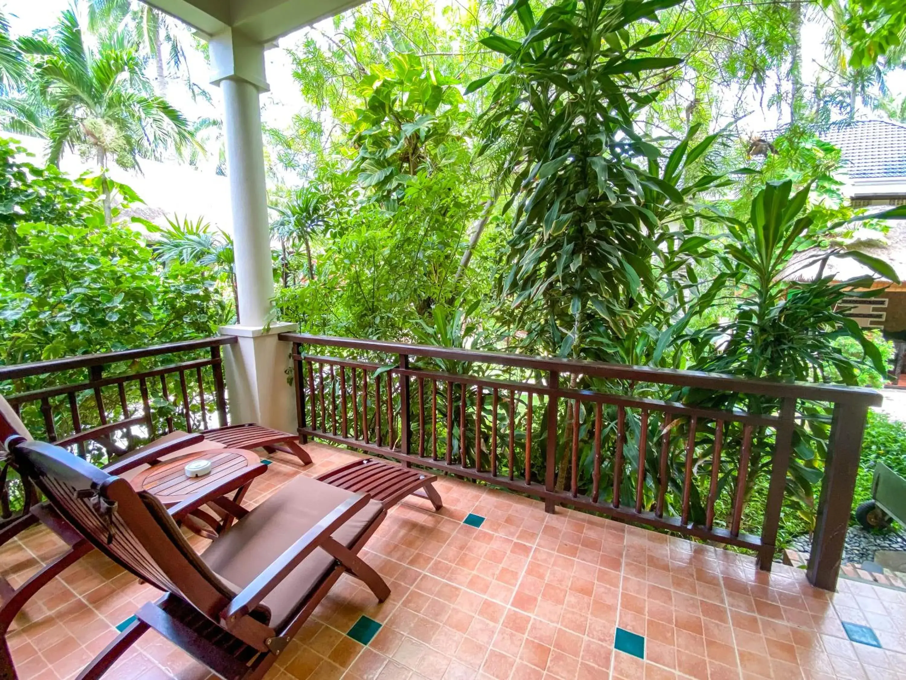 Balcony/Terrace in Bamboo Village Beach Resort & Spa