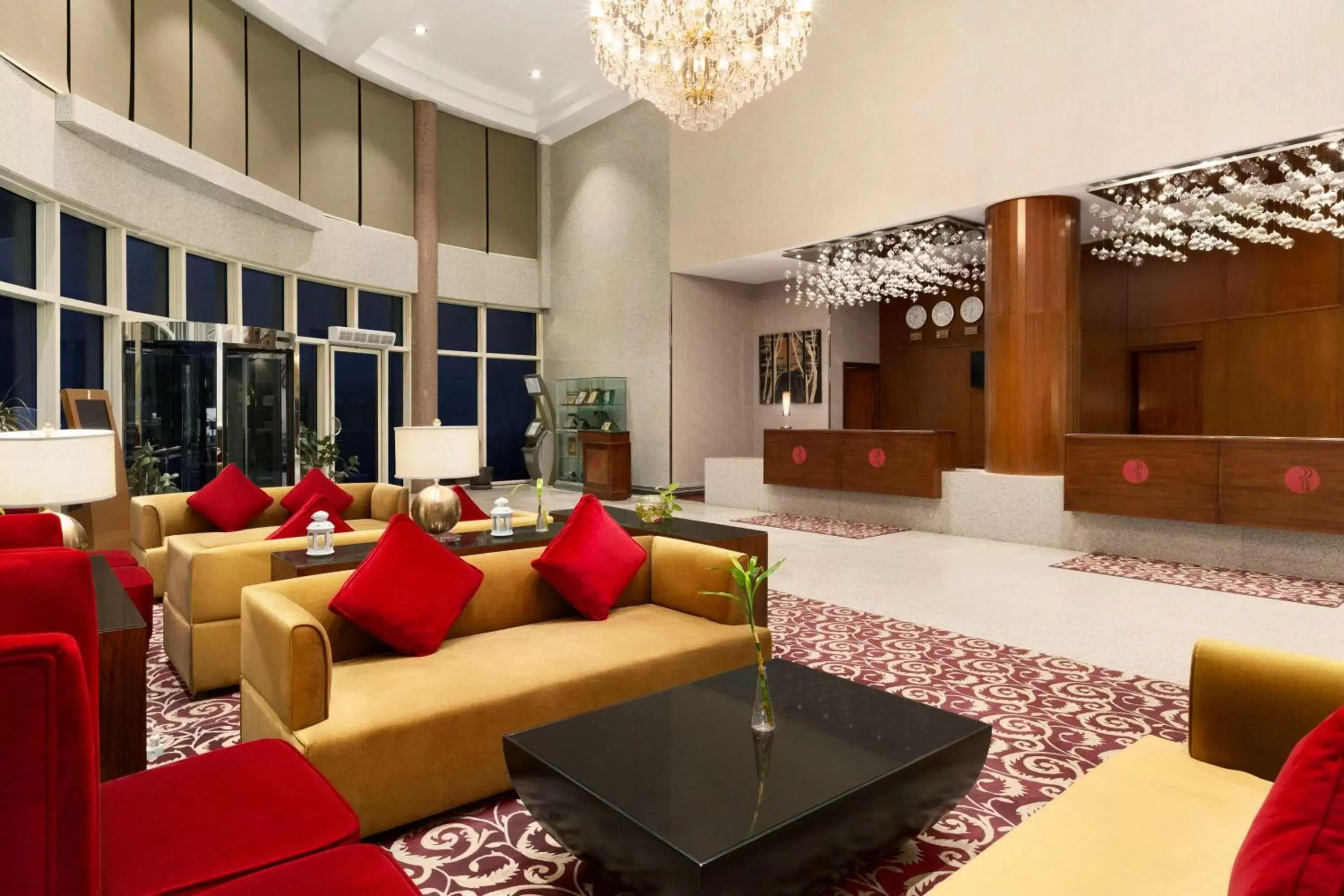 Lobby or reception, Lobby/Reception in Ramada Hotel & Suites by Wyndham Al Qassim