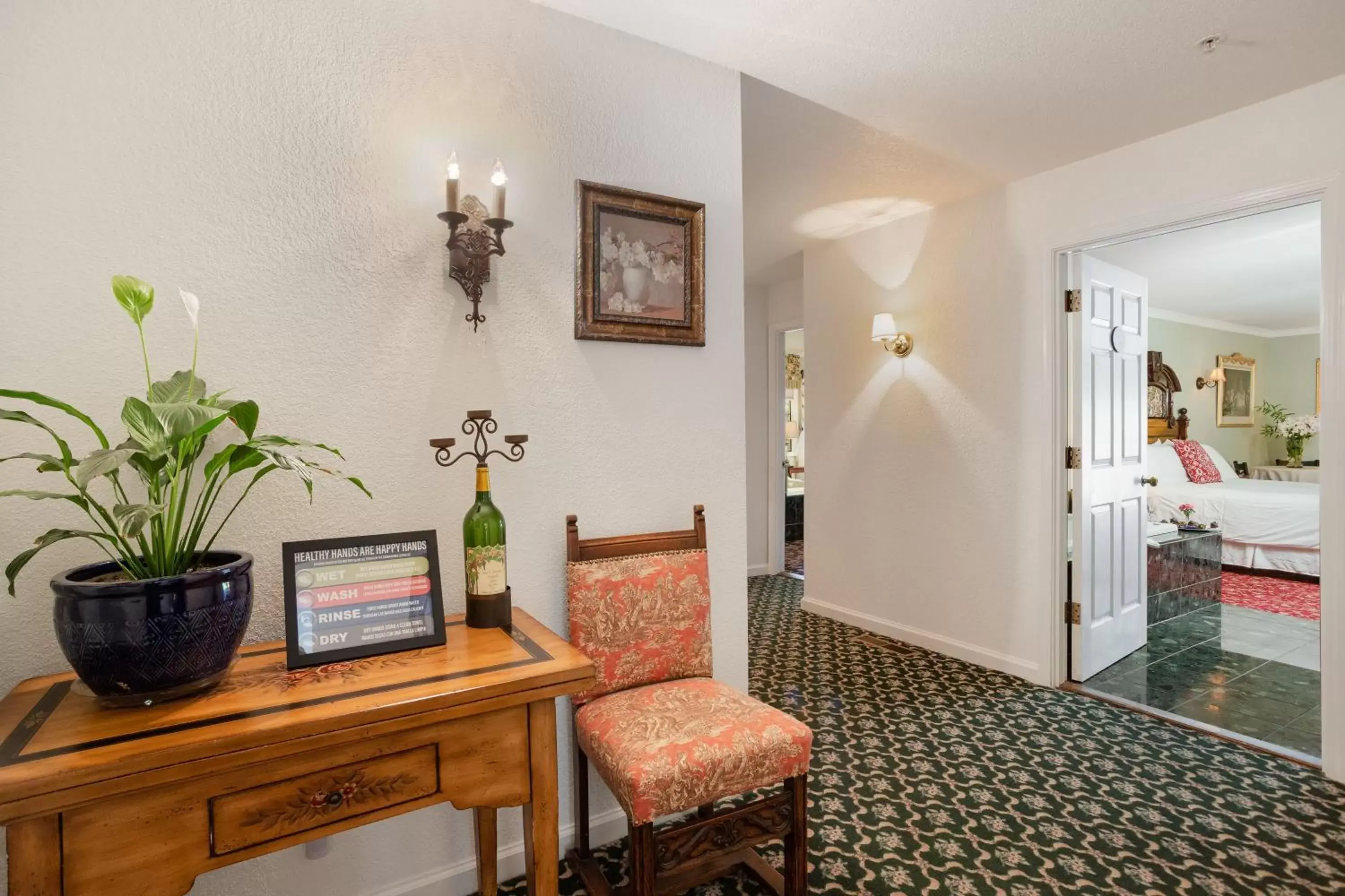 Bedroom, Bed in Candlelight Inn Napa Valley Bedroom, Bed in Candlelight Inn Napa Valley