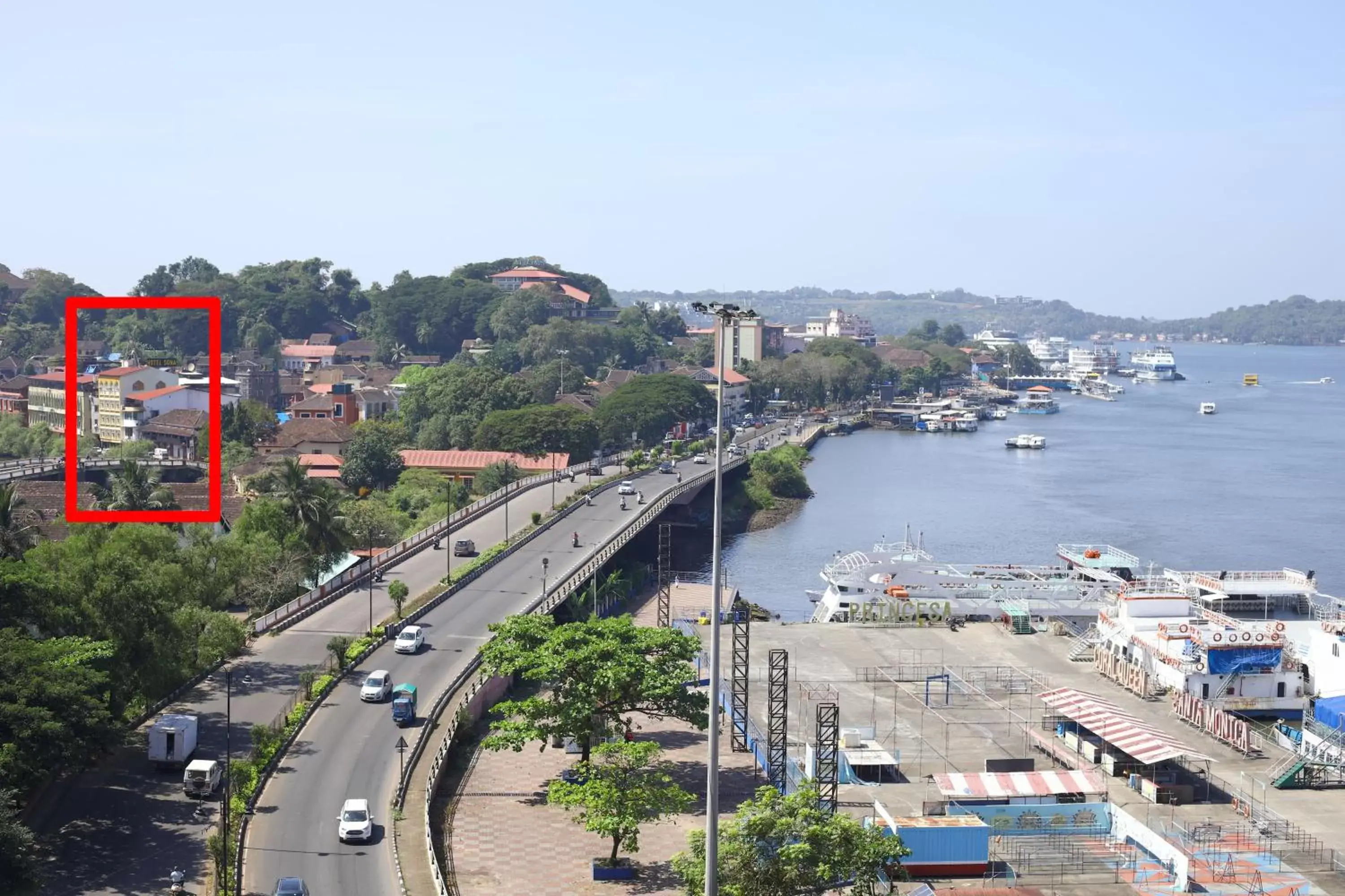 Bird's eye view in Hotel Sona Bird's eye view in Hotel Sona