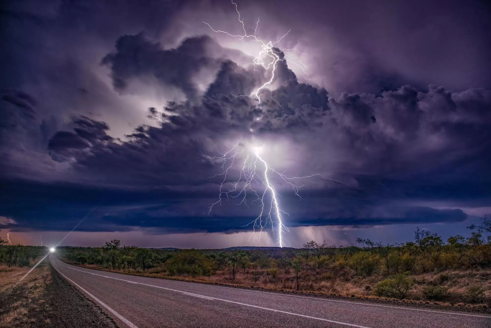 Natural landscape in Knotts Crossing Resort