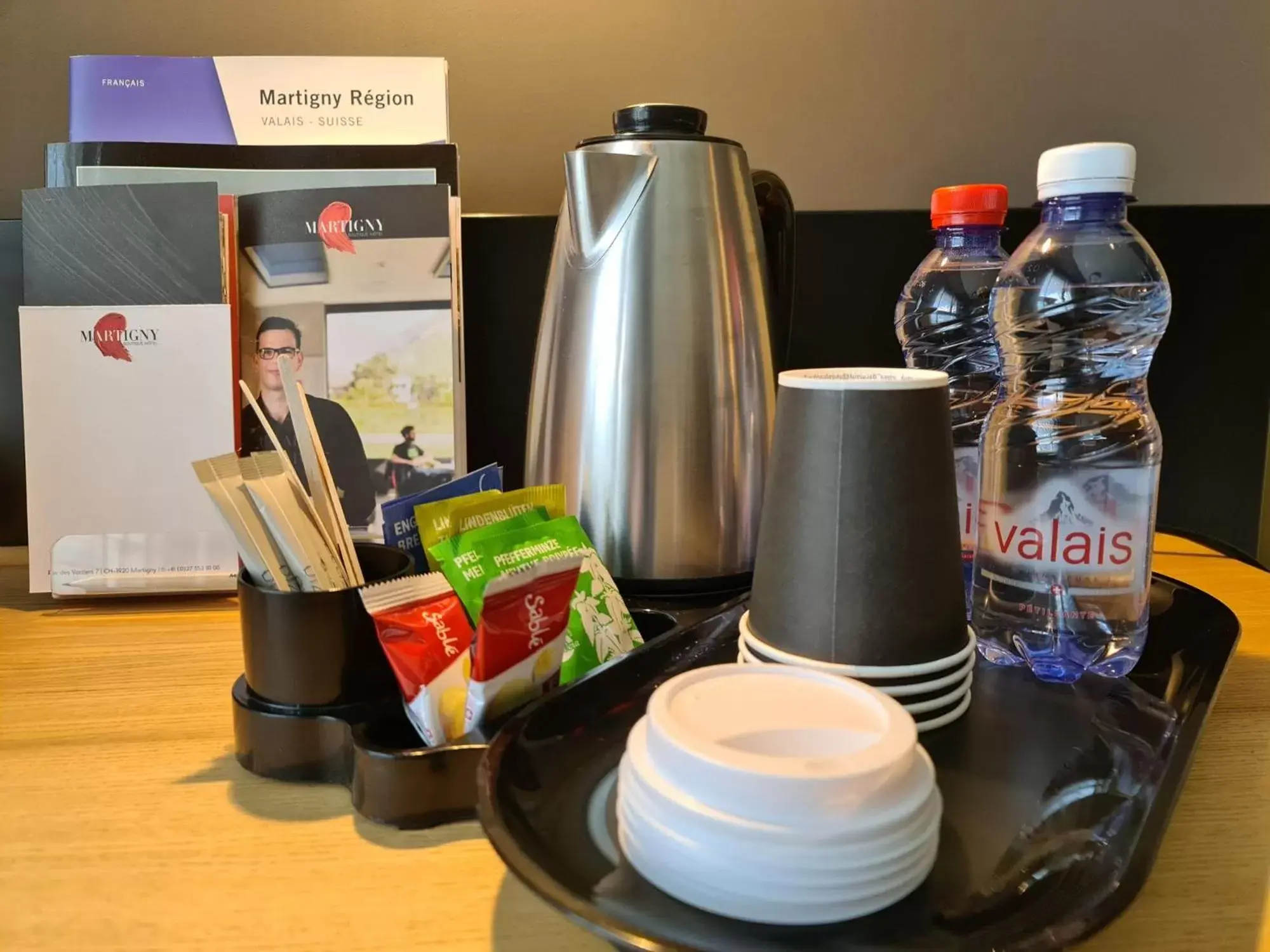 Coffee/tea facilities in Martigny Boutique-Hôtel