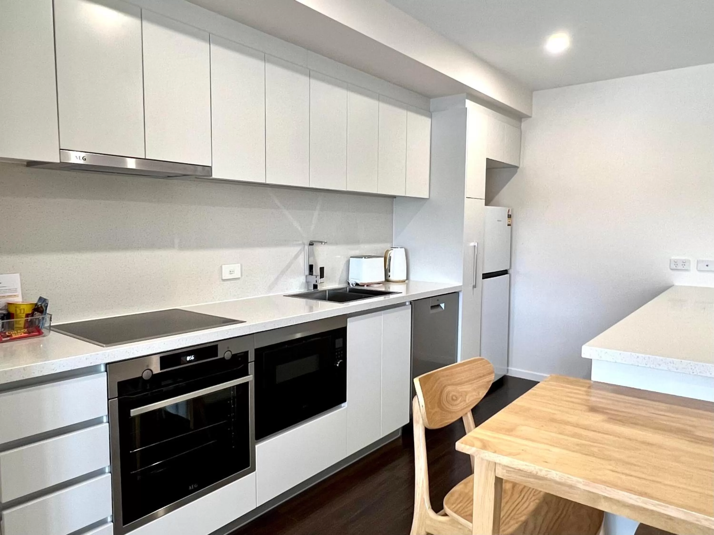Kitchen or kitchenette in Sixty Six Boutique Apartments