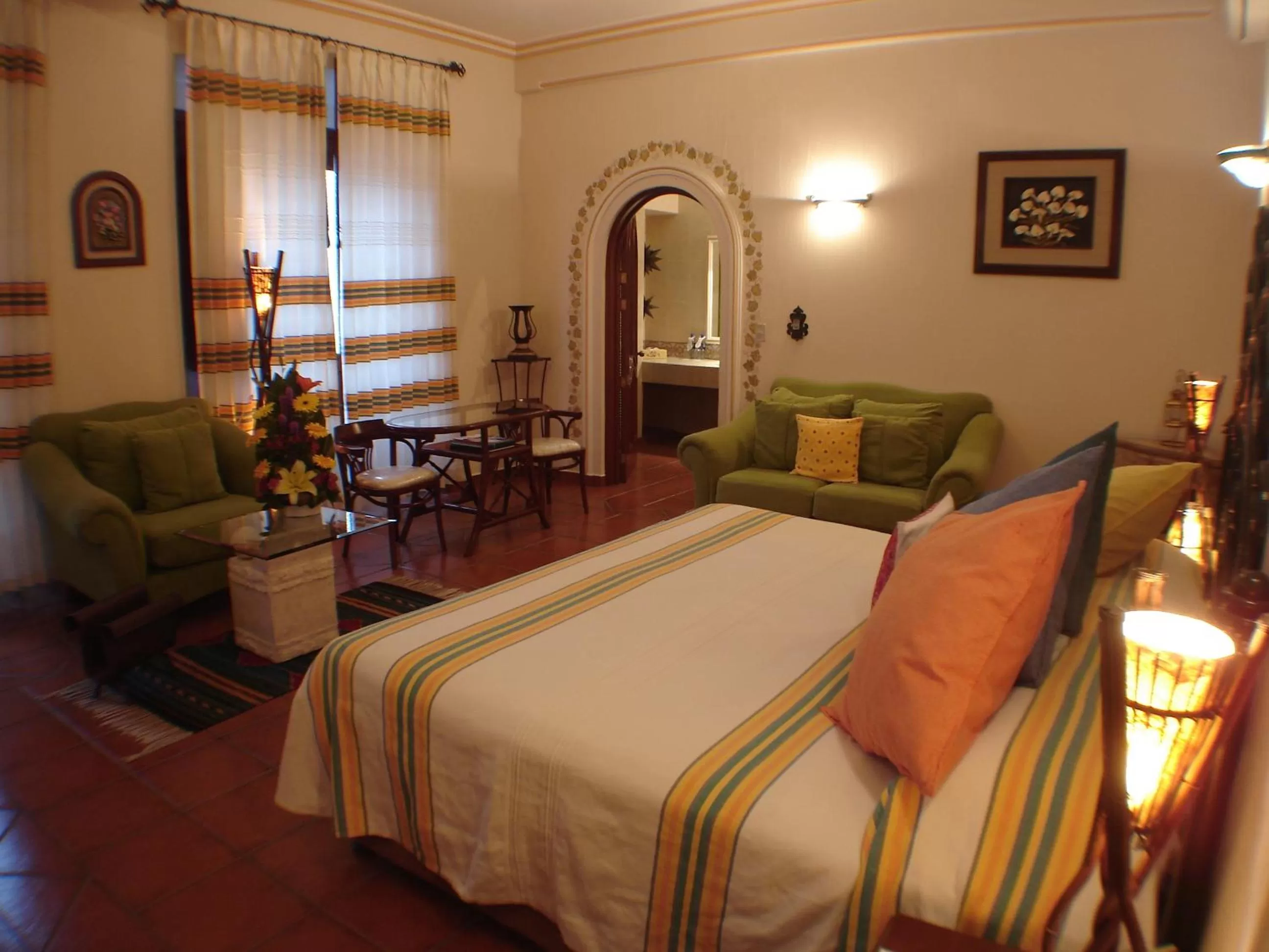 Photo of the whole room, Bed in Hotel Boutique Parador San Miguel Oaxaca