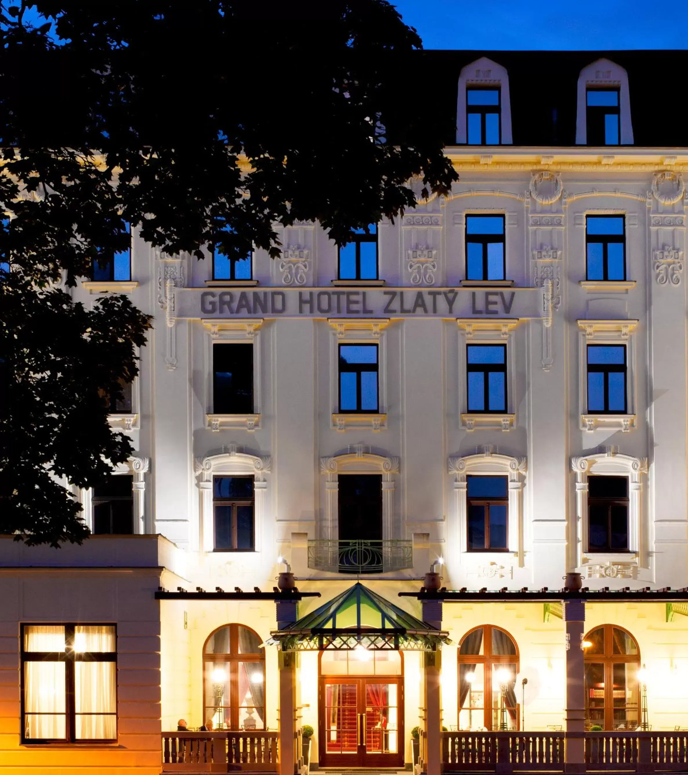 Facade/entrance, Property Building in Clarion Grandhotel Zlaty Lev