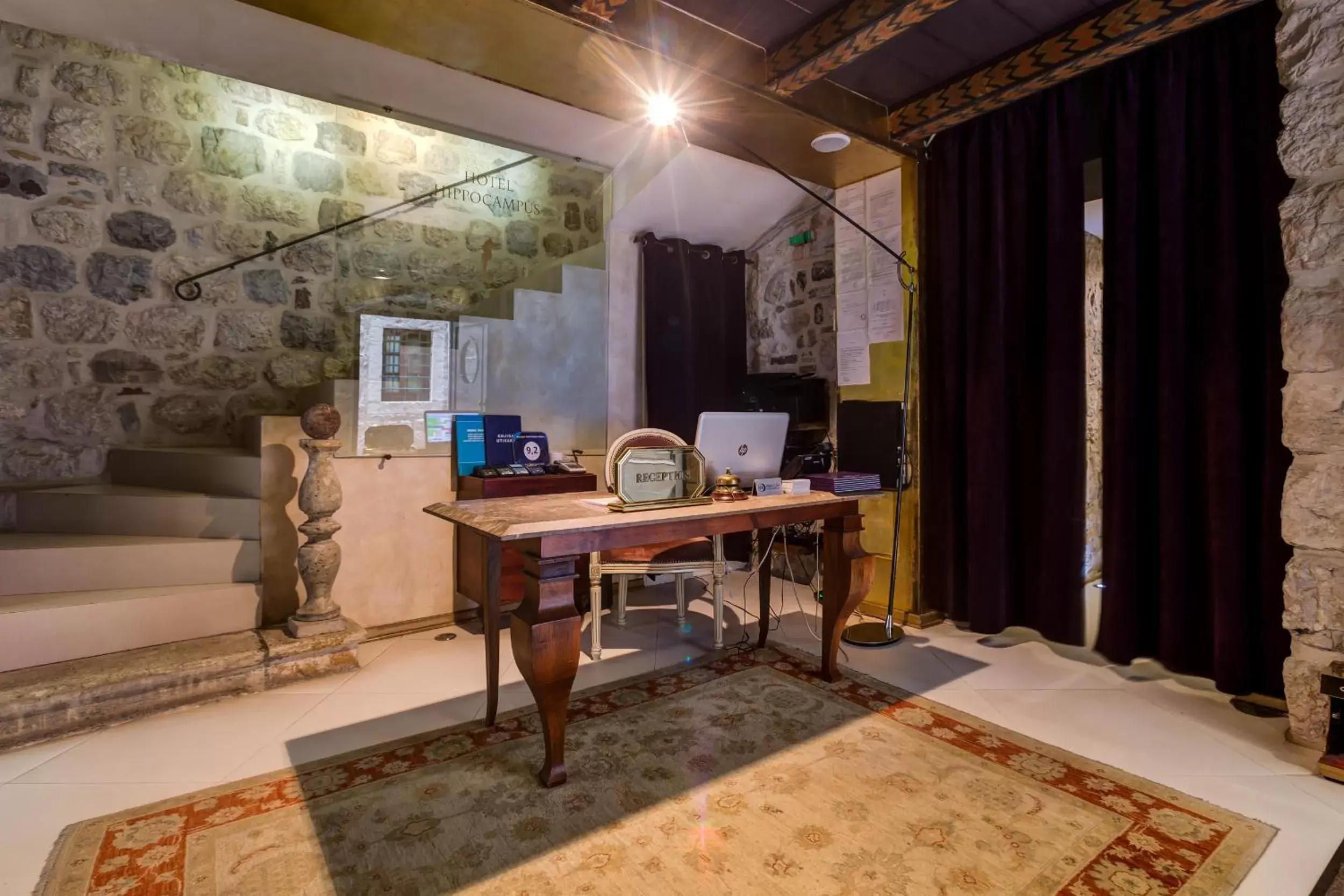 Lobby or reception in Boutique Hotel Hippocampus Lobby or reception in Boutique Hotel Hippocampus