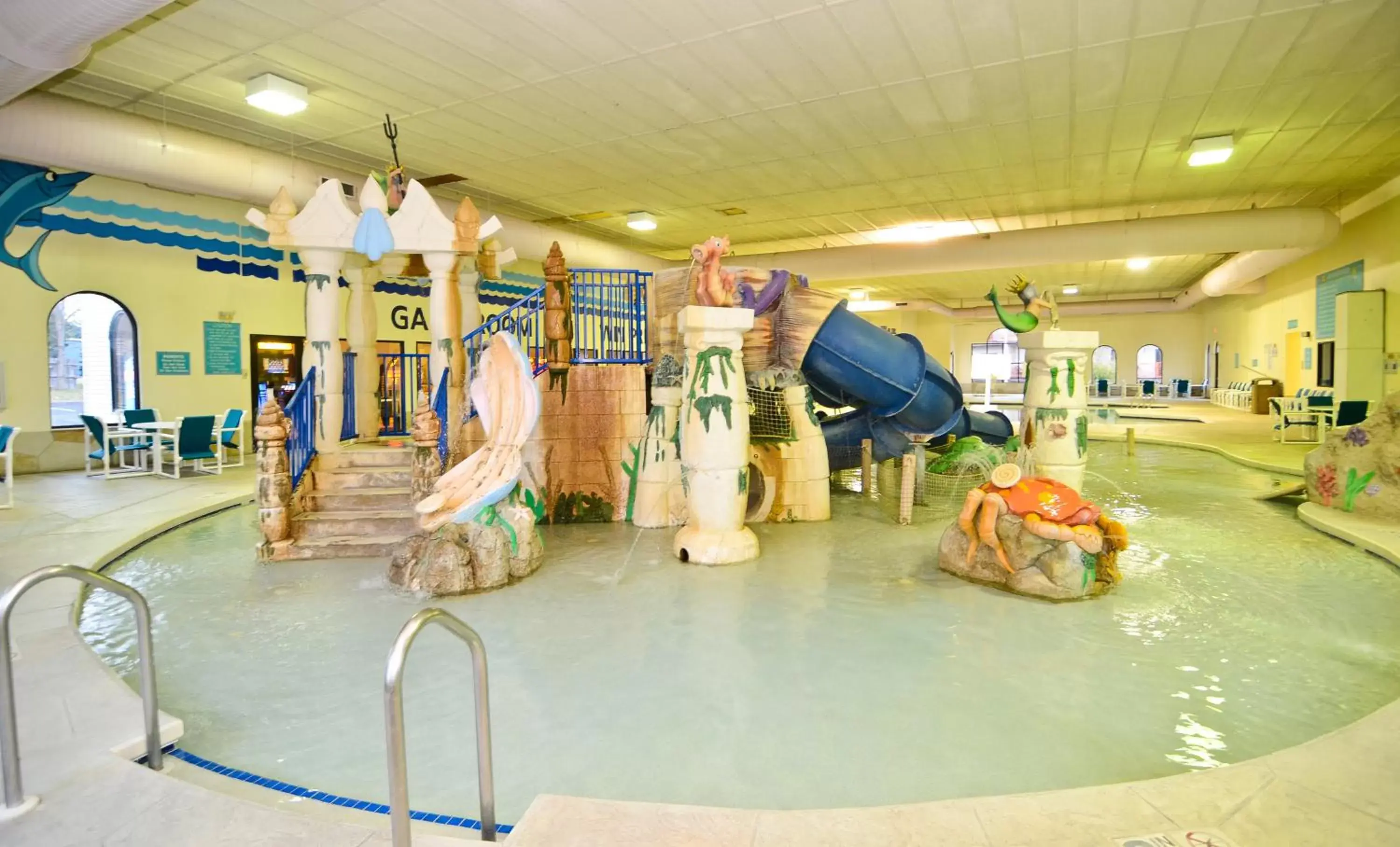 Children play ground in Atlantis Family Waterpark Hotel