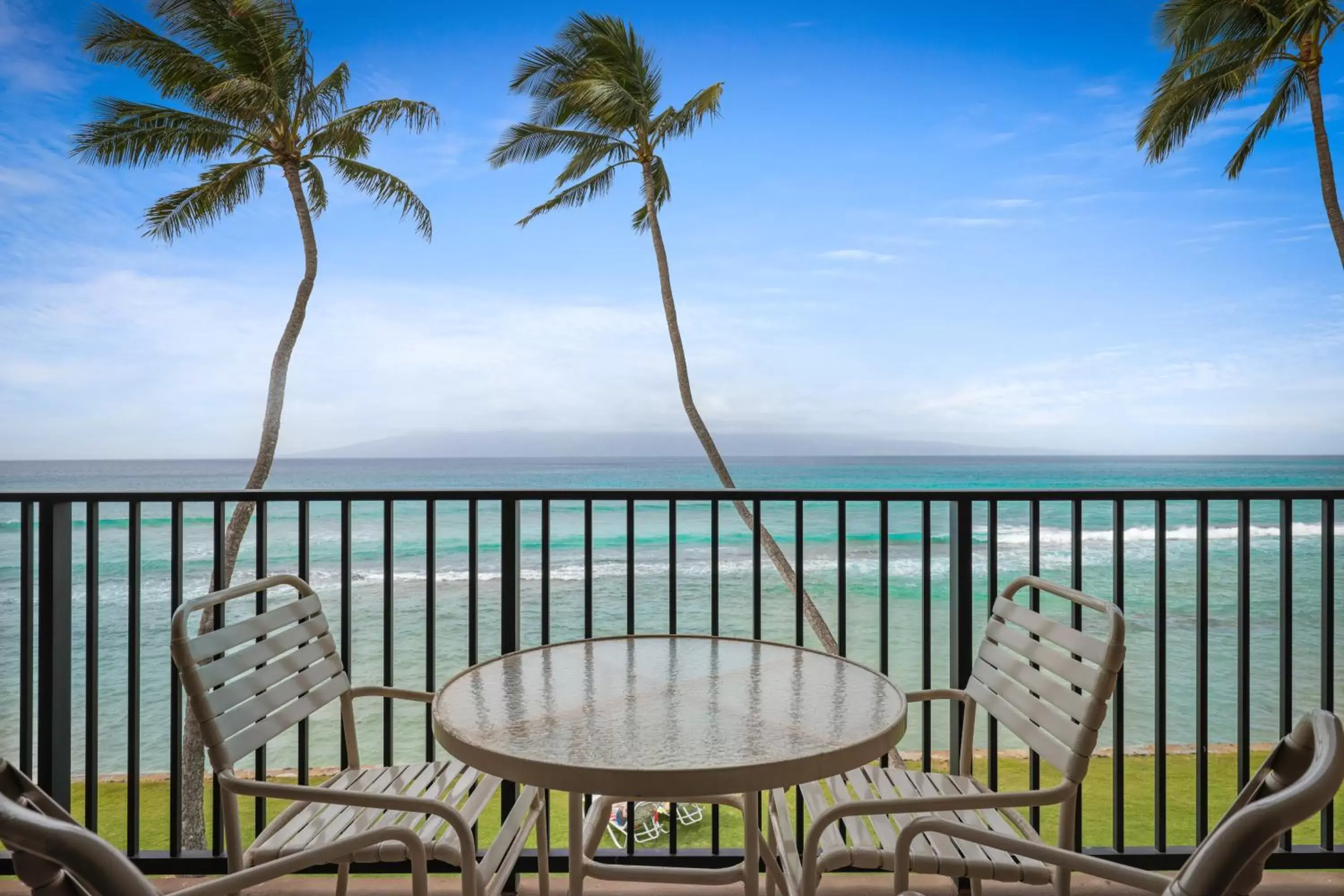 Patio in Aston at Papakea Resort