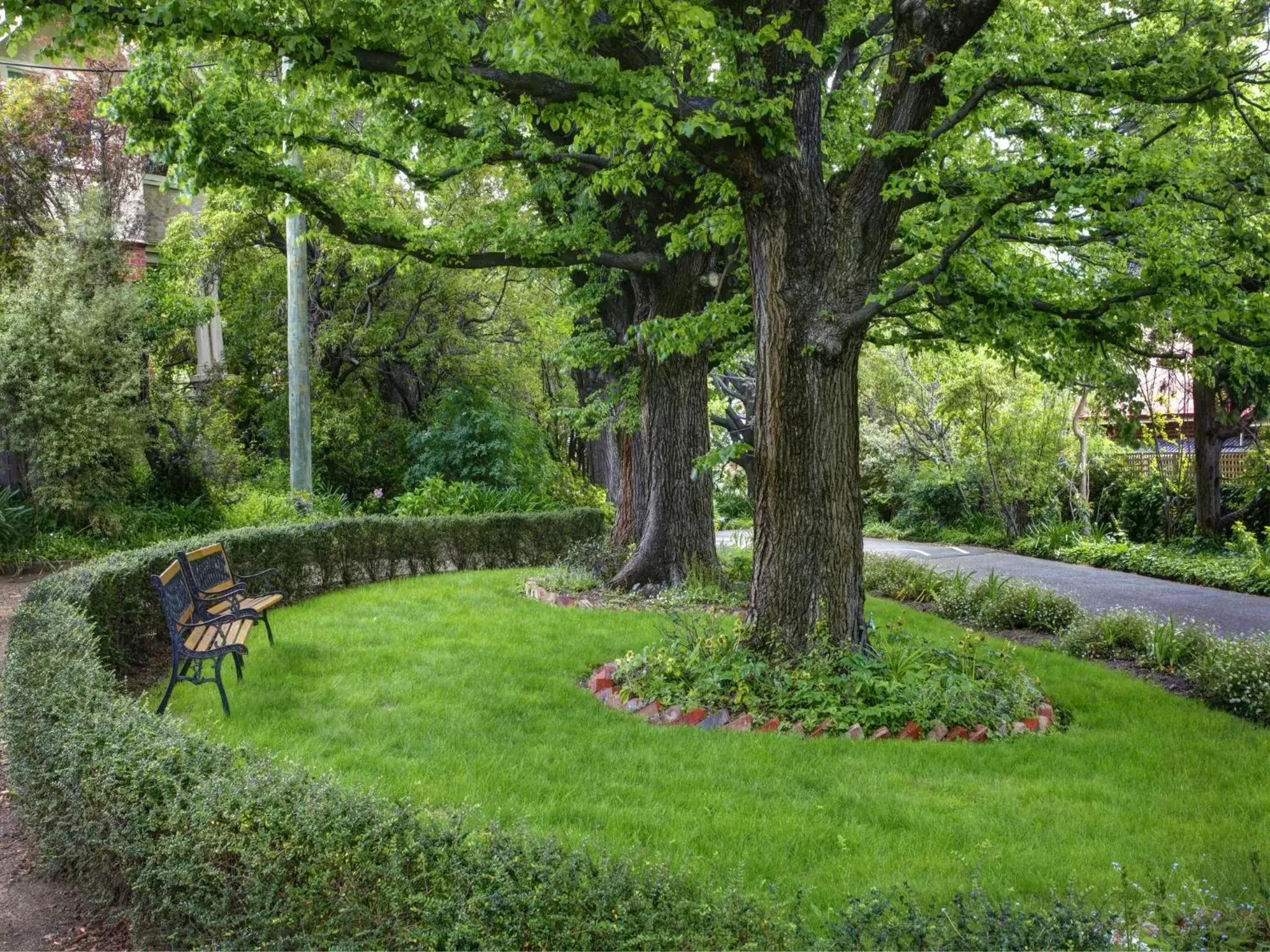 Garden in Graham Apartments