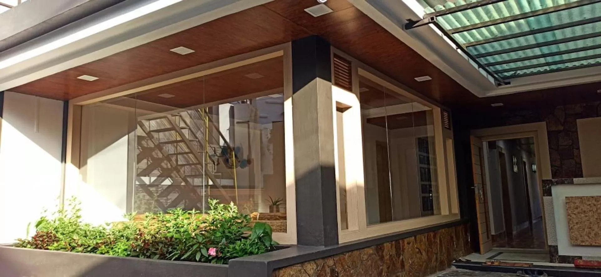 Facade/entrance in PHIBHA VILLA