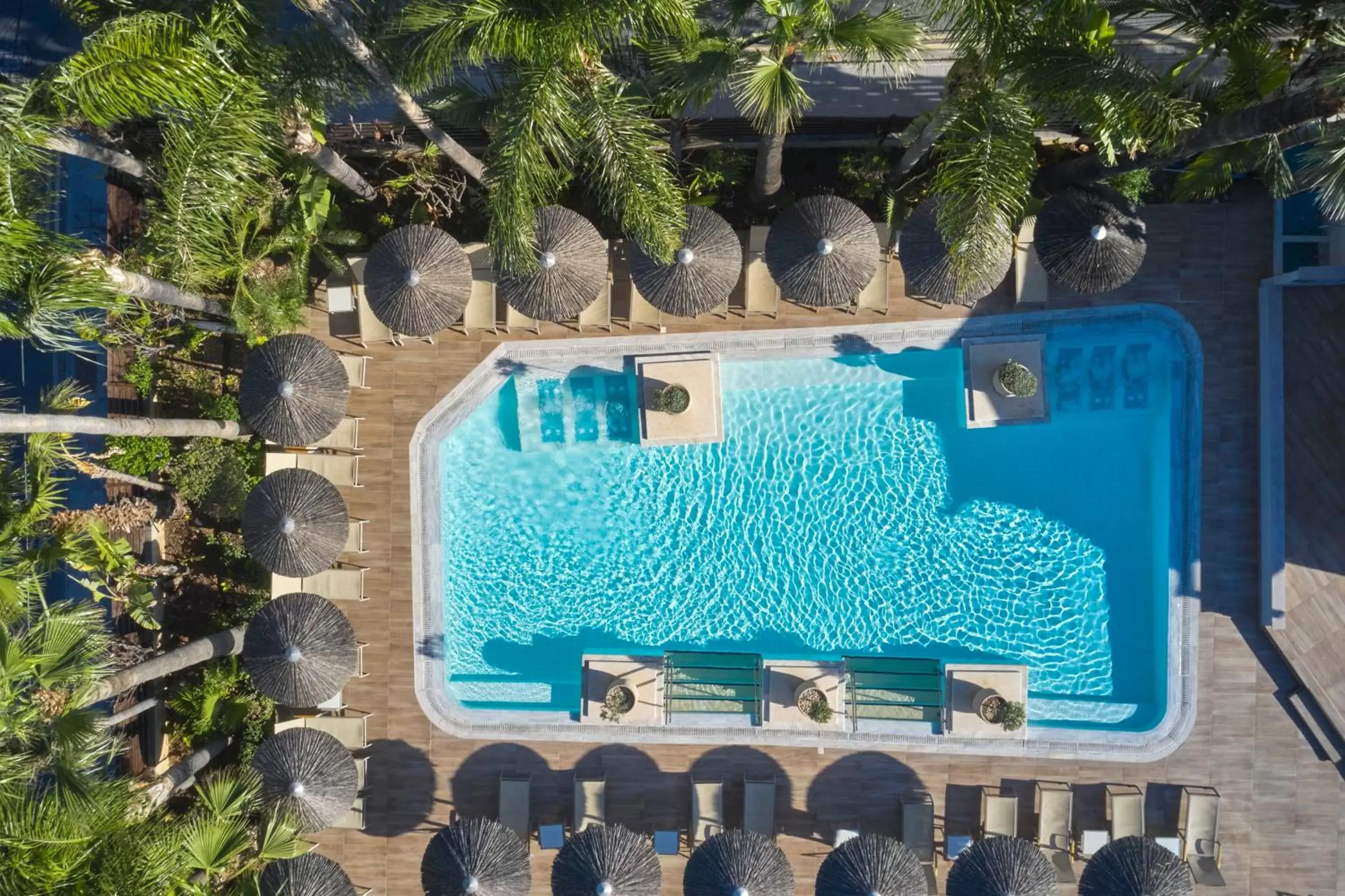 Swimming pool, Pool View in Atlantica Oasis Hotel