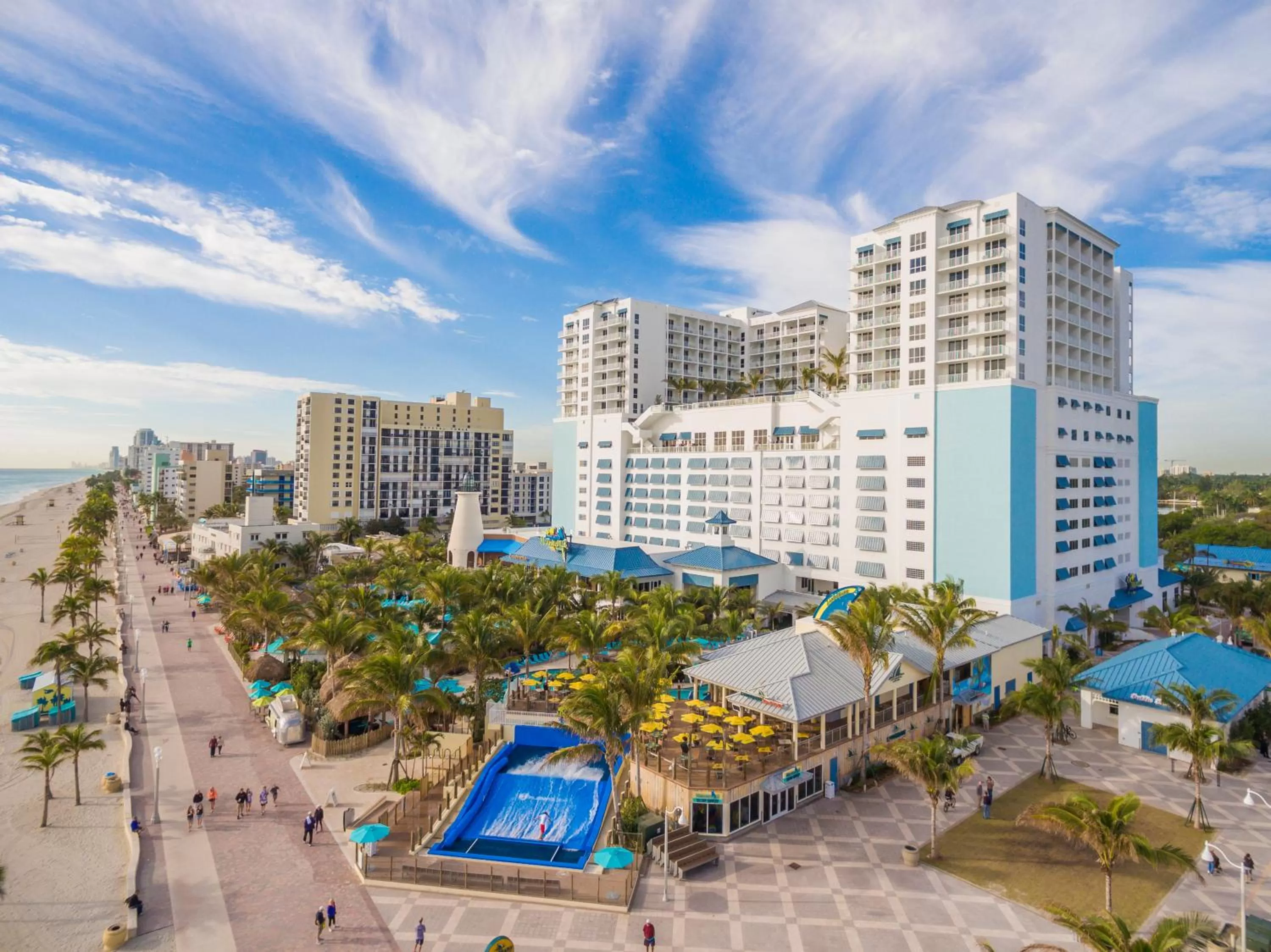 Facade/entrance in Margaritaville Hollywood Beach Resort