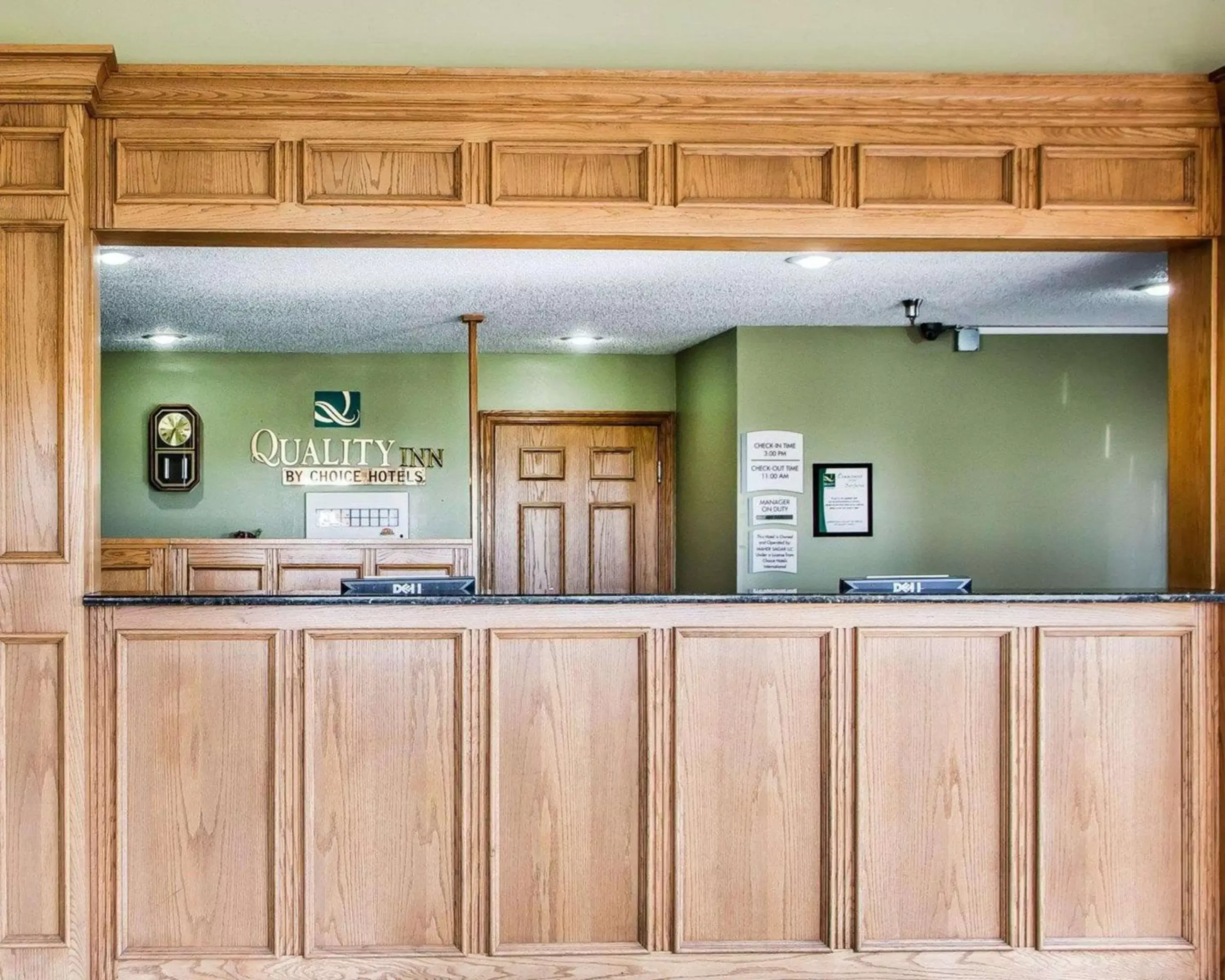 Lobby or reception in Quality Inn Morton at I-74 Lobby or reception in Quality Inn Morton at I-74