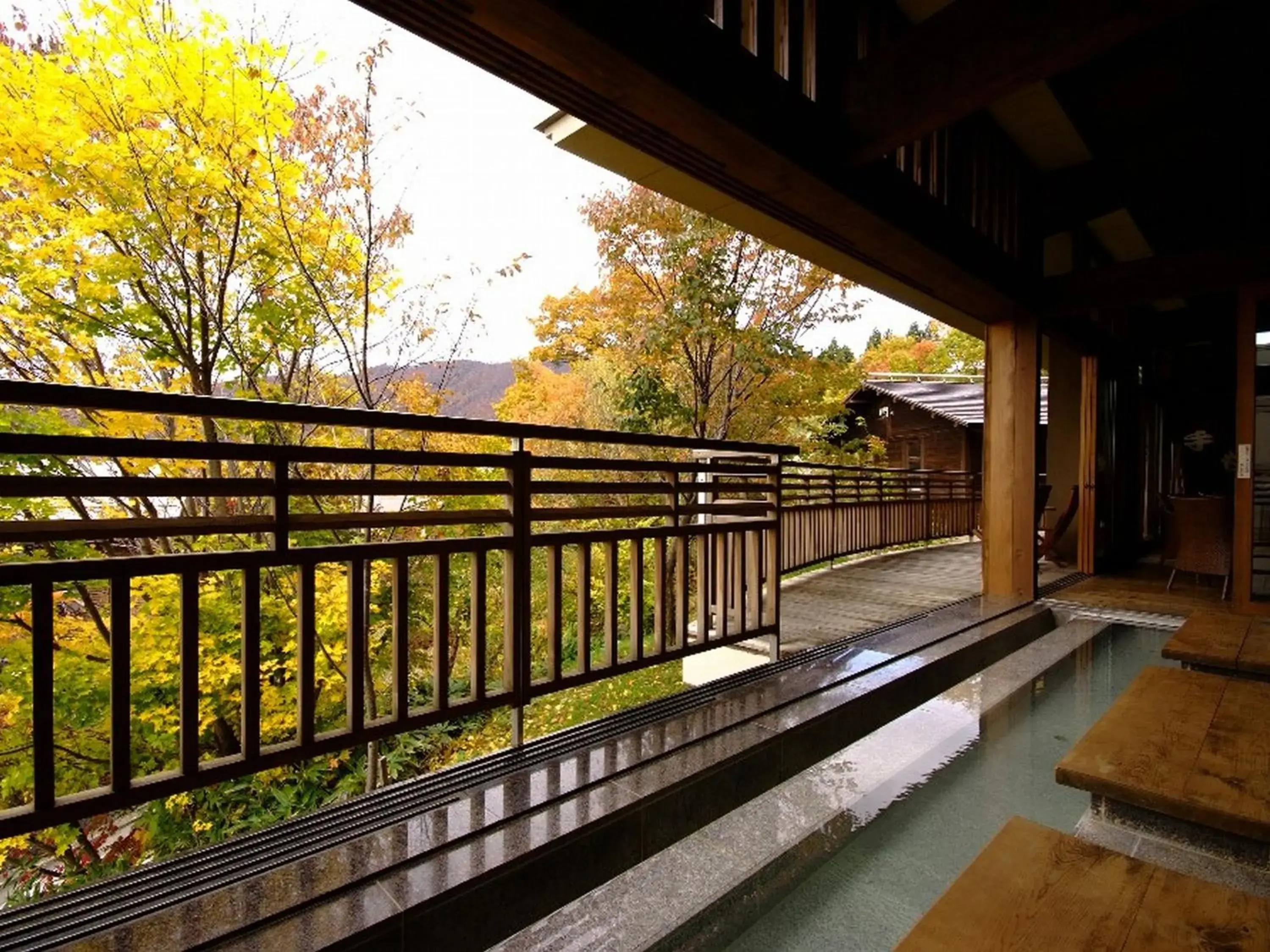 Area and facilities, Balcony/Terrace in Zao Kokusai Hotel