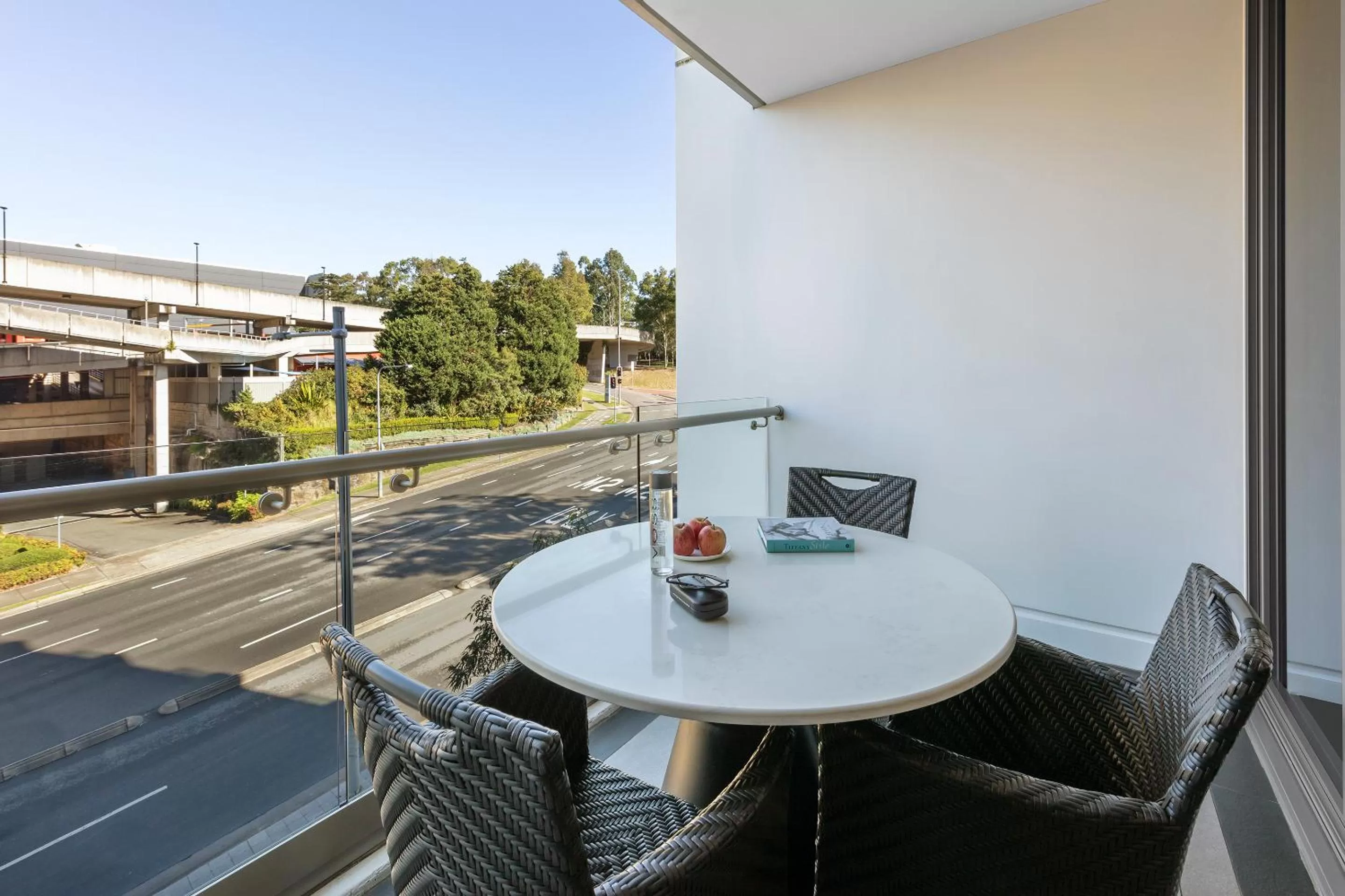 Balcony/Terrace in Meriton Suites North Ryde