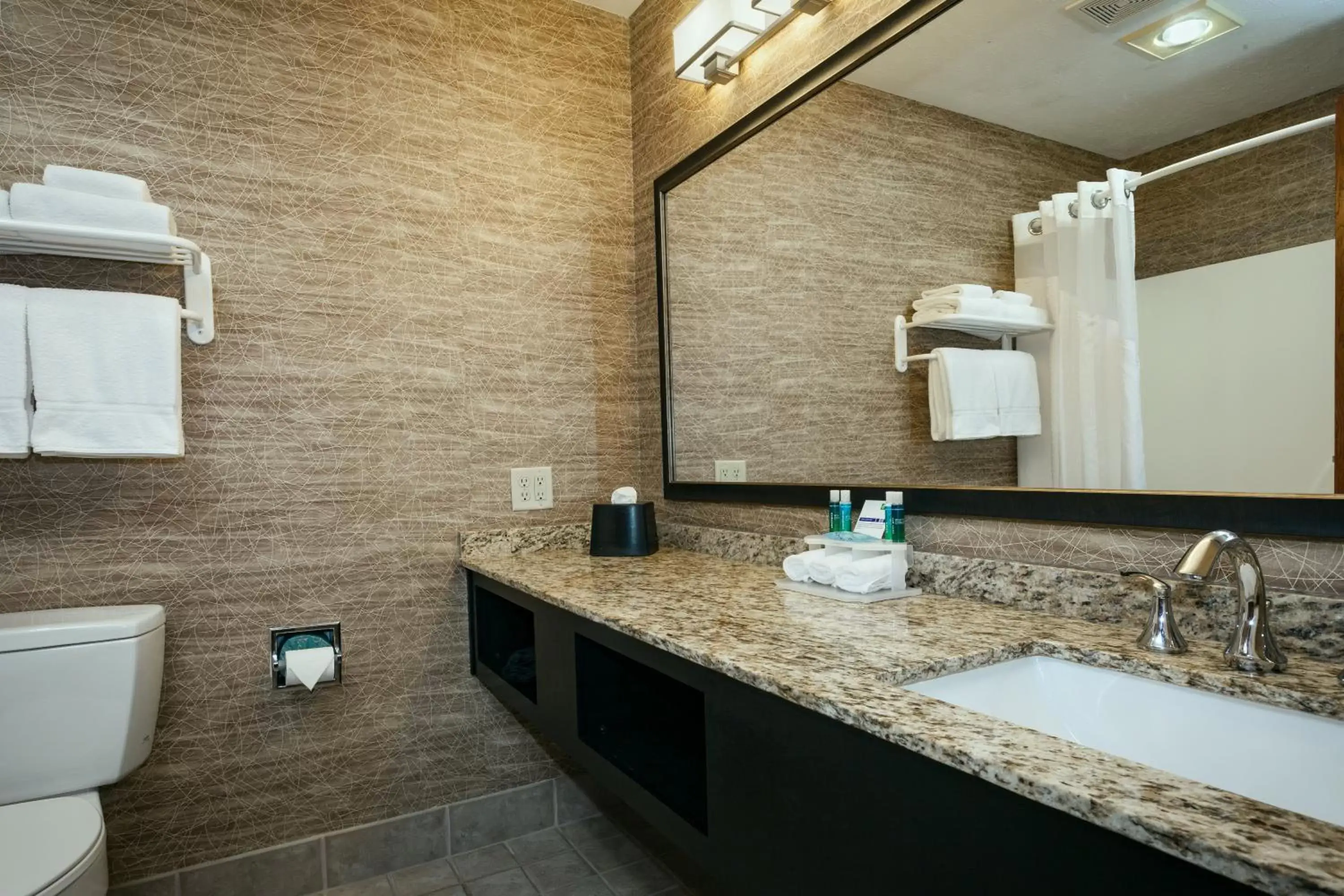 Bathroom in Holiday Inn Express Anchorage, an IHG Hotel