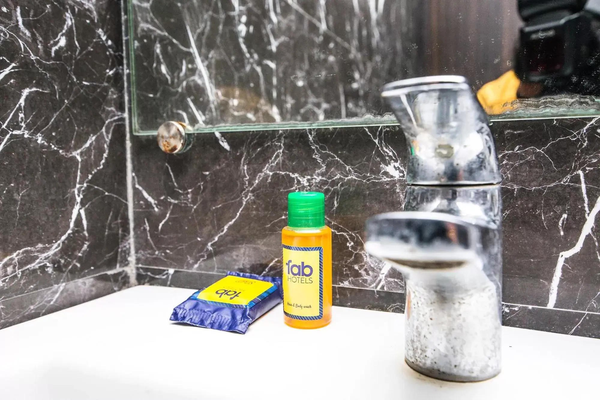 Bathroom, Winter in FabHotel De Sivalika Howrah