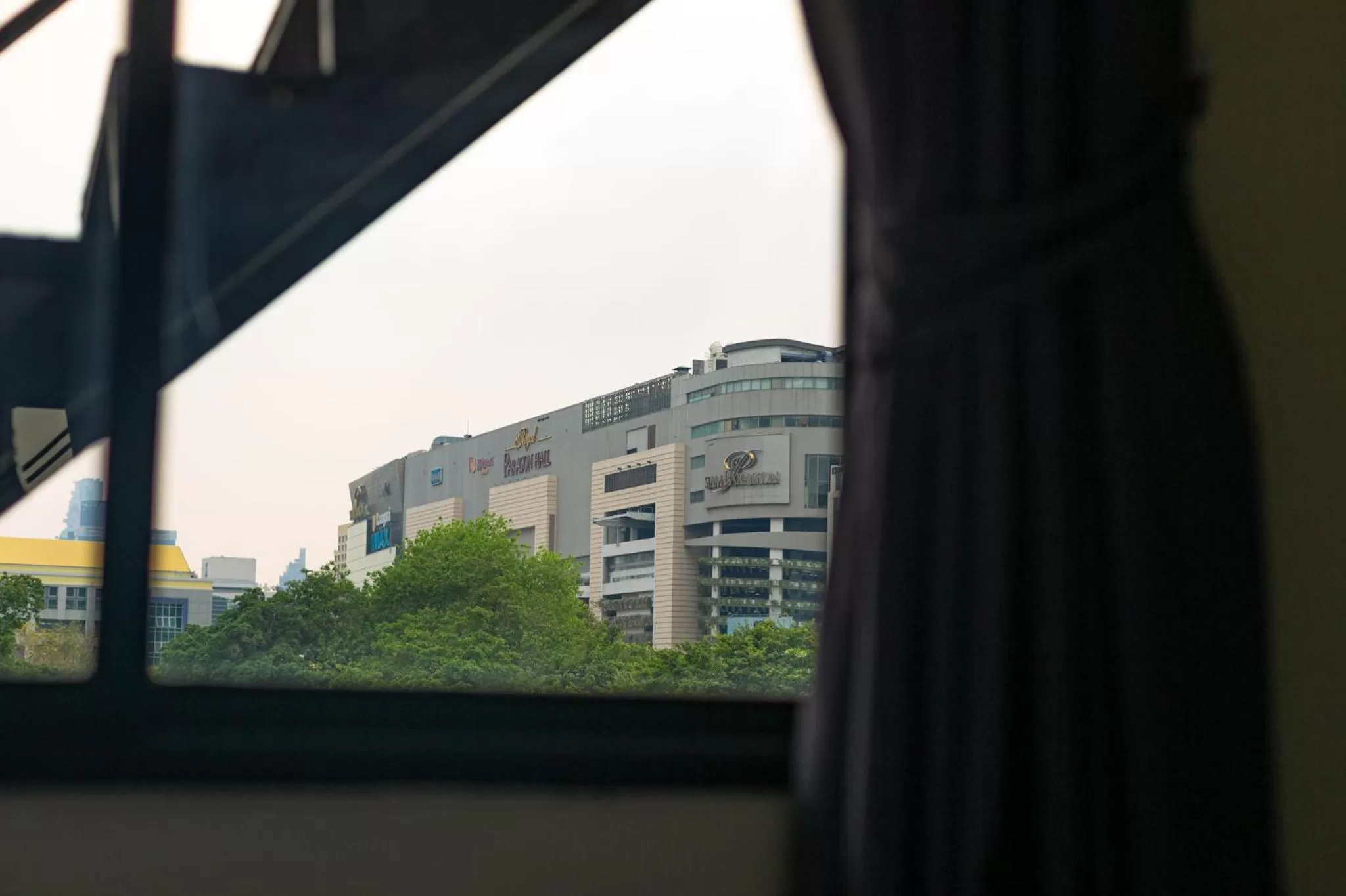 City view in Sovereign Group Hotel at Pratunam