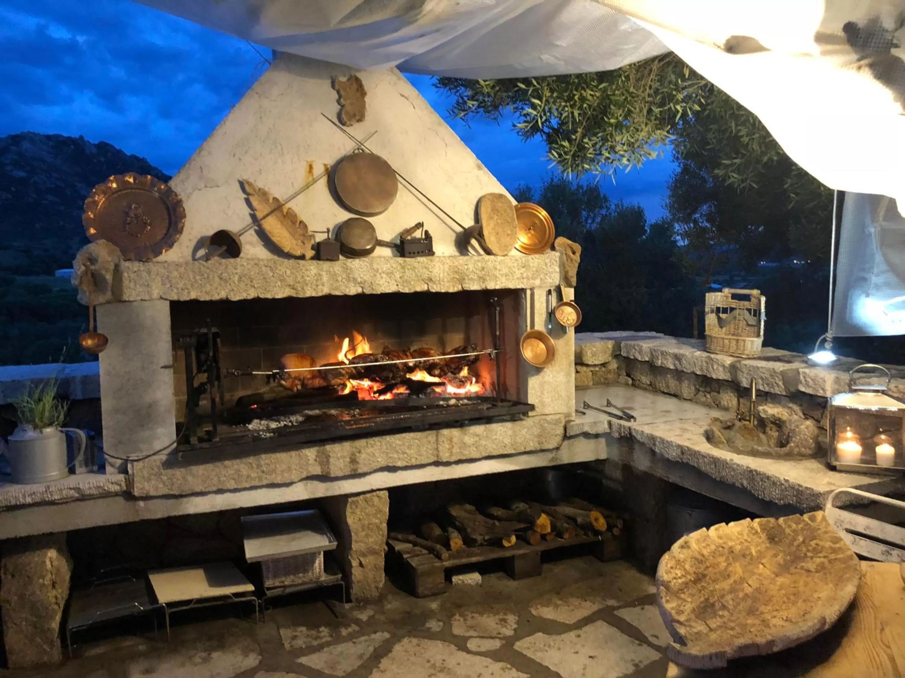 BBQ facilities in Cento Ulivi B&B