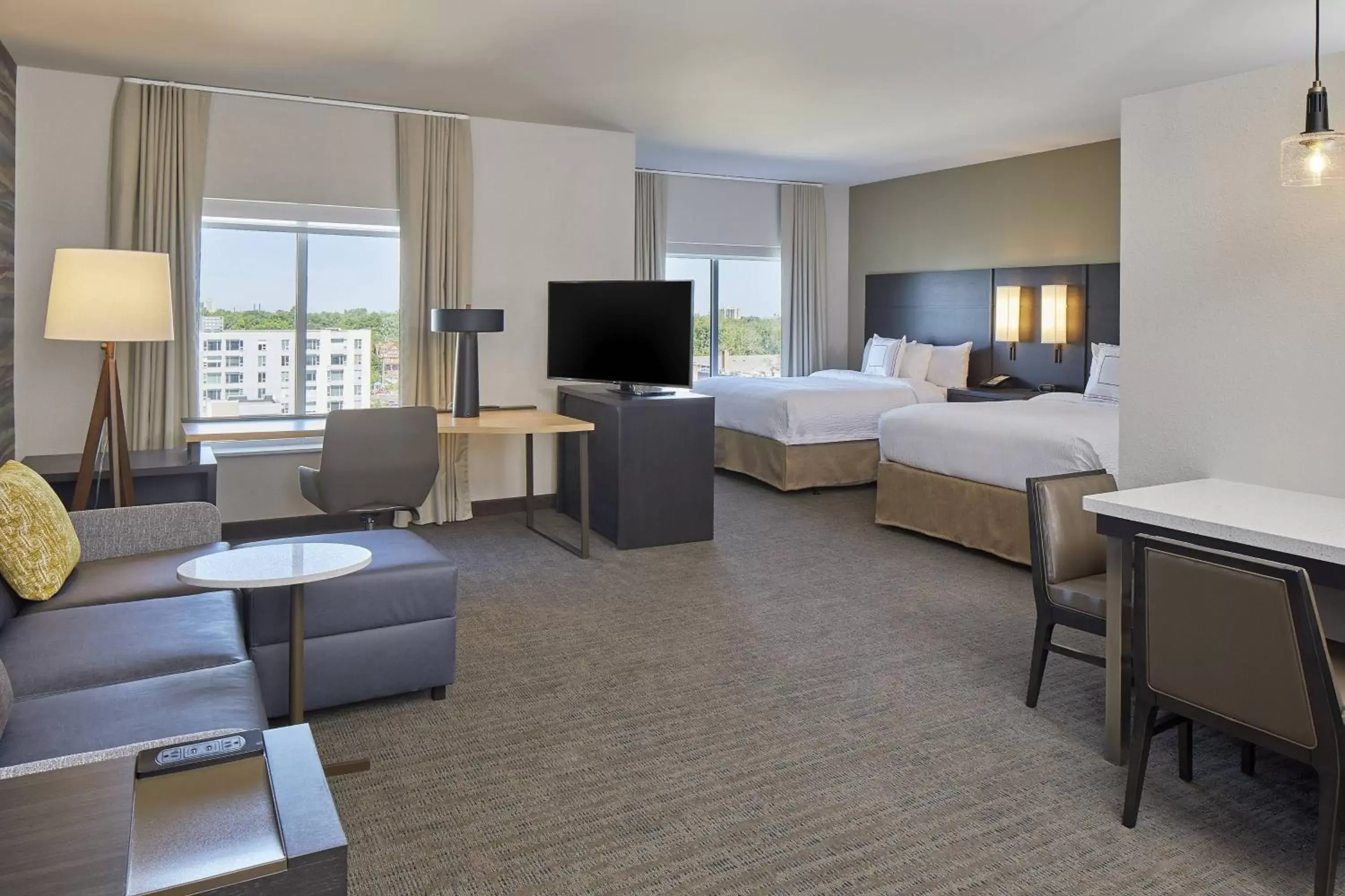 Living room, Seating Area in Residence Inn by Marriott Cleveland University Circle/Medical Center