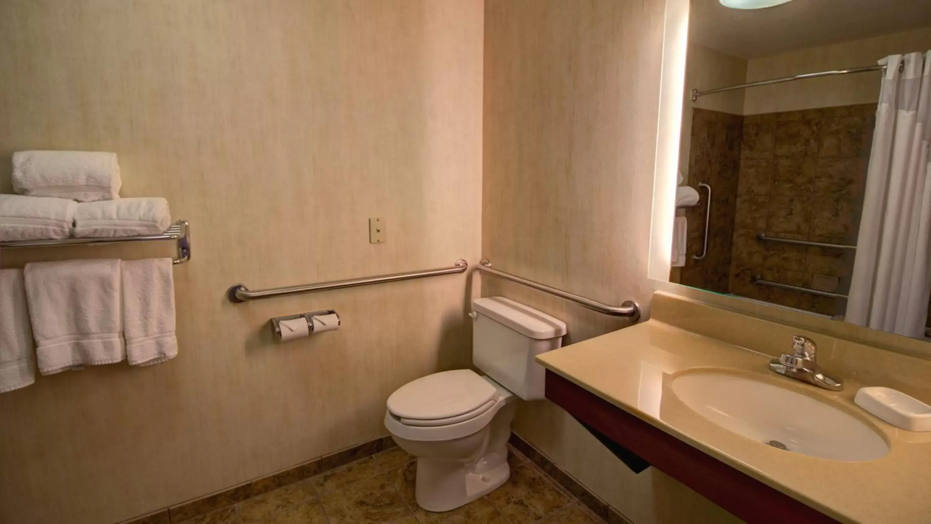 Bathroom in Holiday Inn Express & Suites Sioux Center, an IHG Hotel