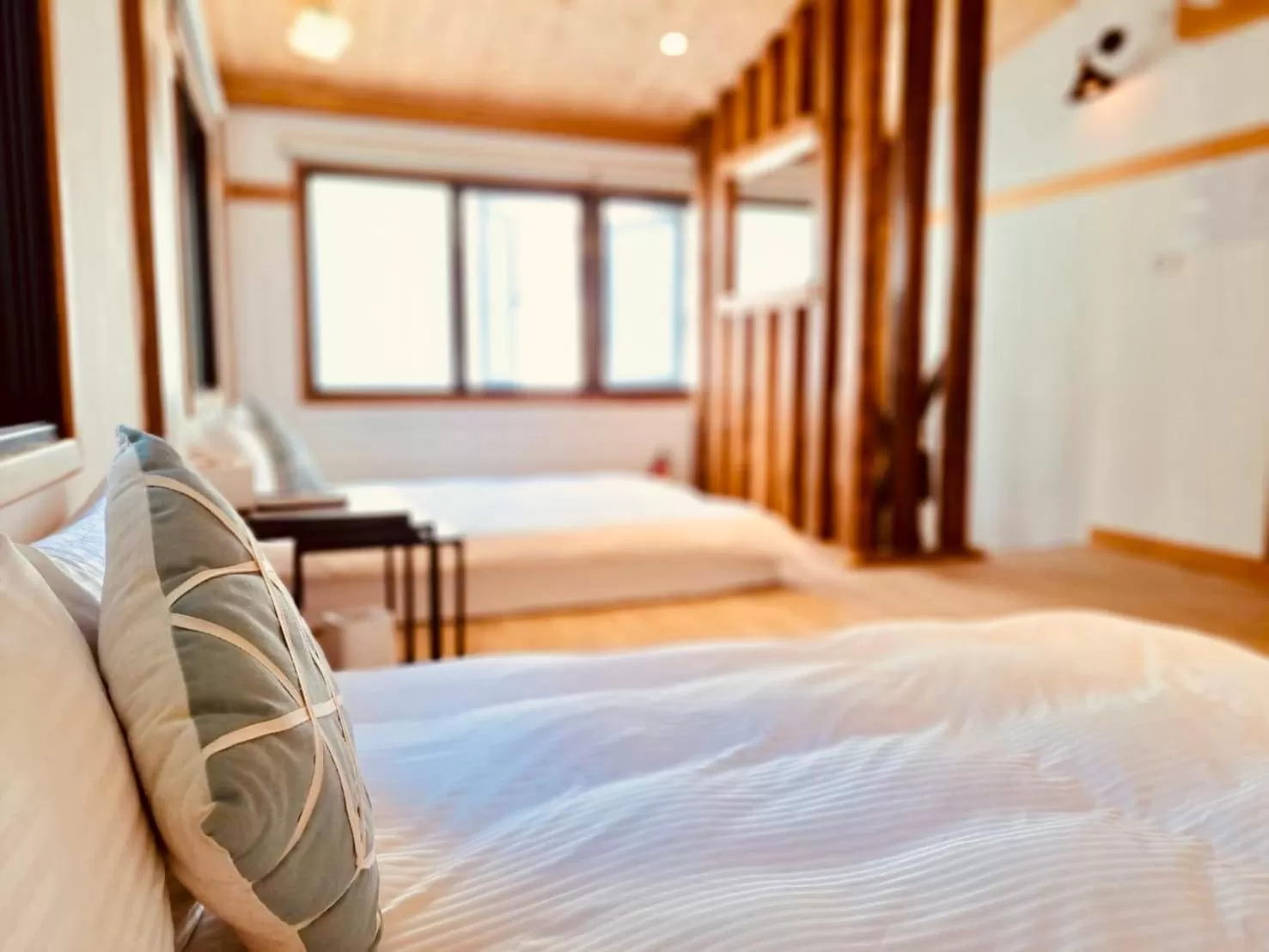 Bed in 末廣通二館 日式包棟民宿Suehirodori Japanese Entire Home No2