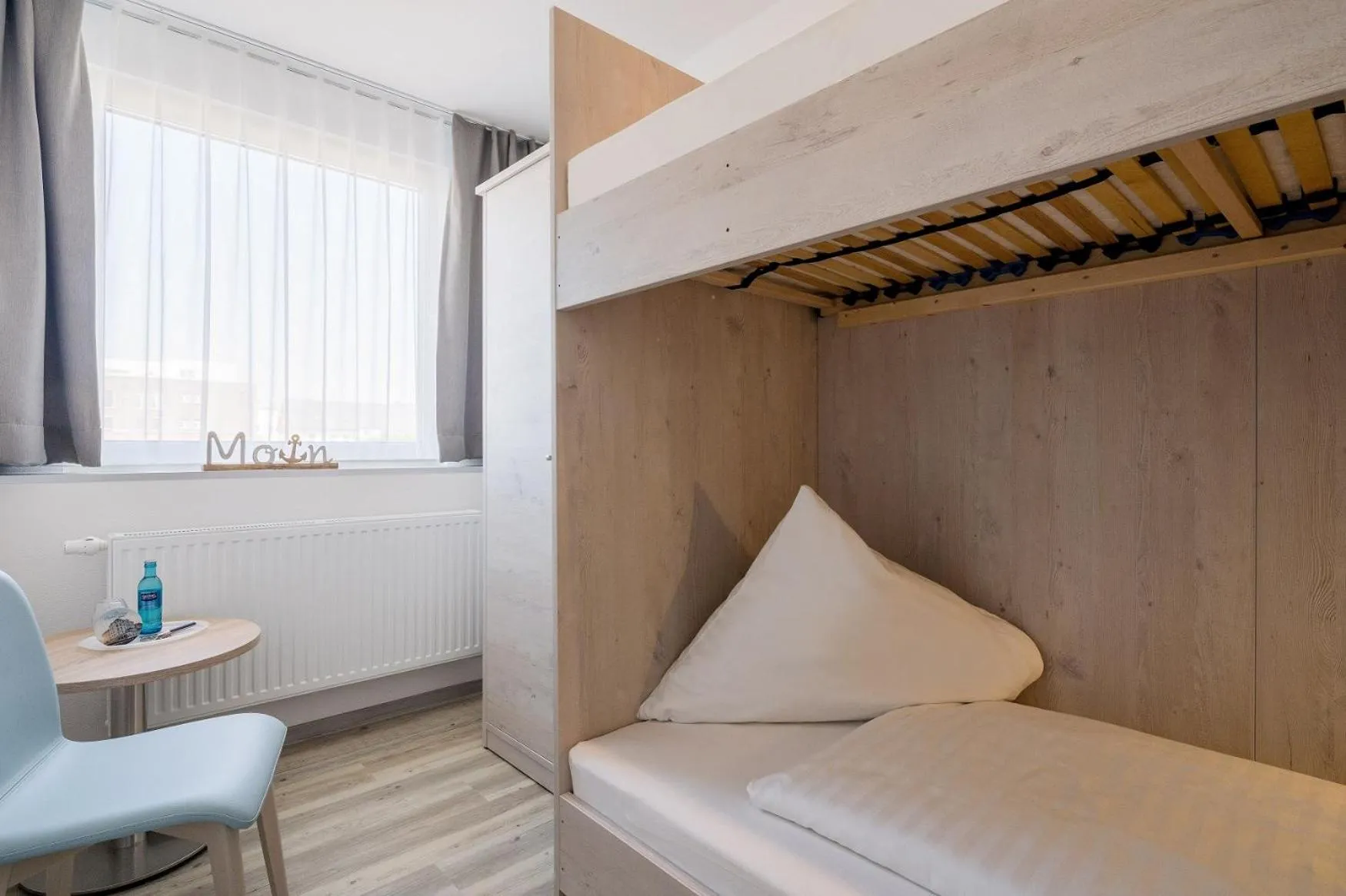 Photo of the whole room, Bed in Nordsee Hotel Borkum