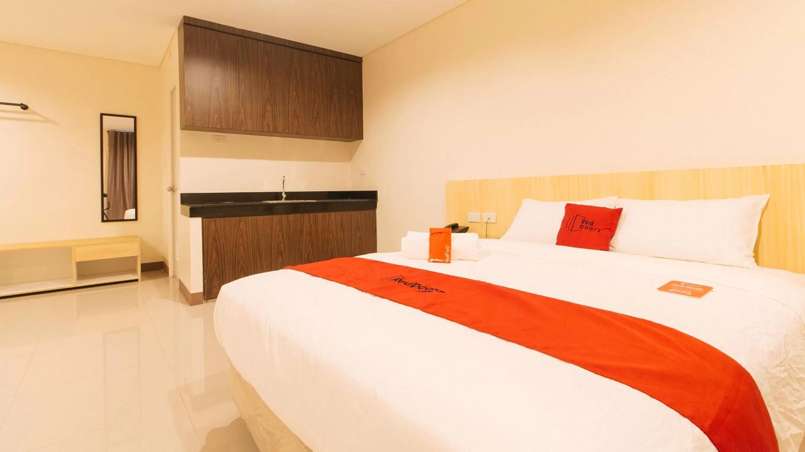 Bedroom, Bed in RedDoorz Plus @ Kaizen Suites Taft Avenue