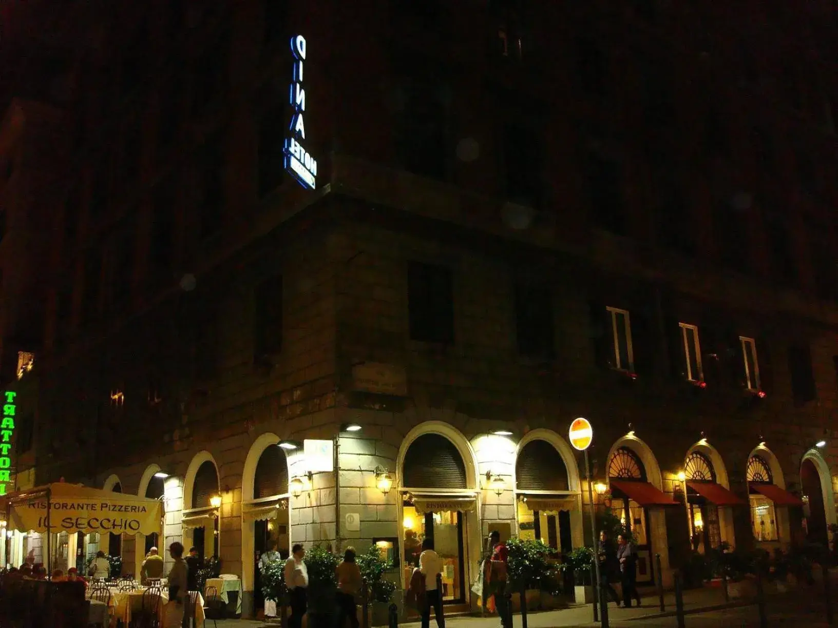 Facade/entrance, Property Building in Hotel Dina