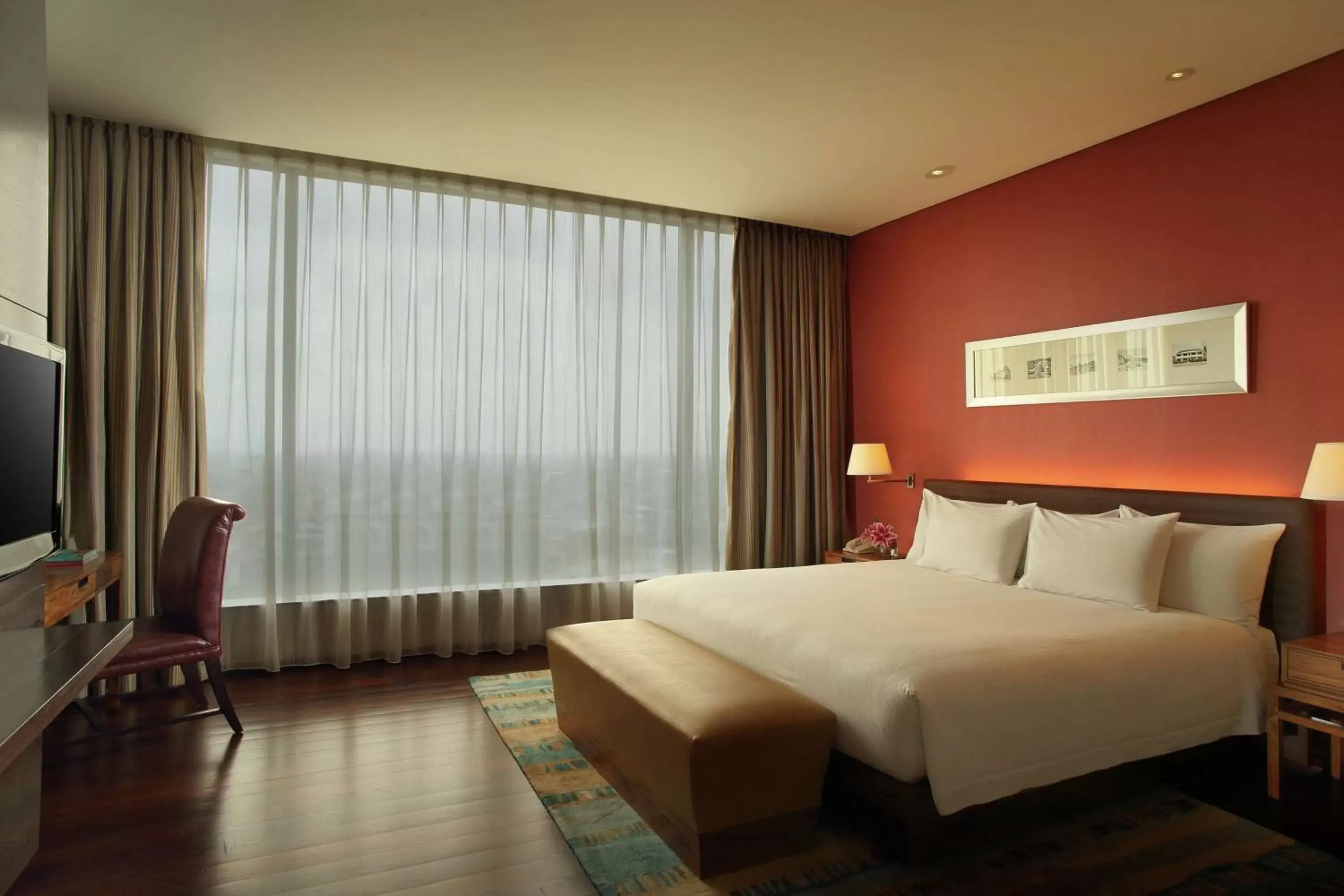 Bedroom, Bed in Hilton Bandung