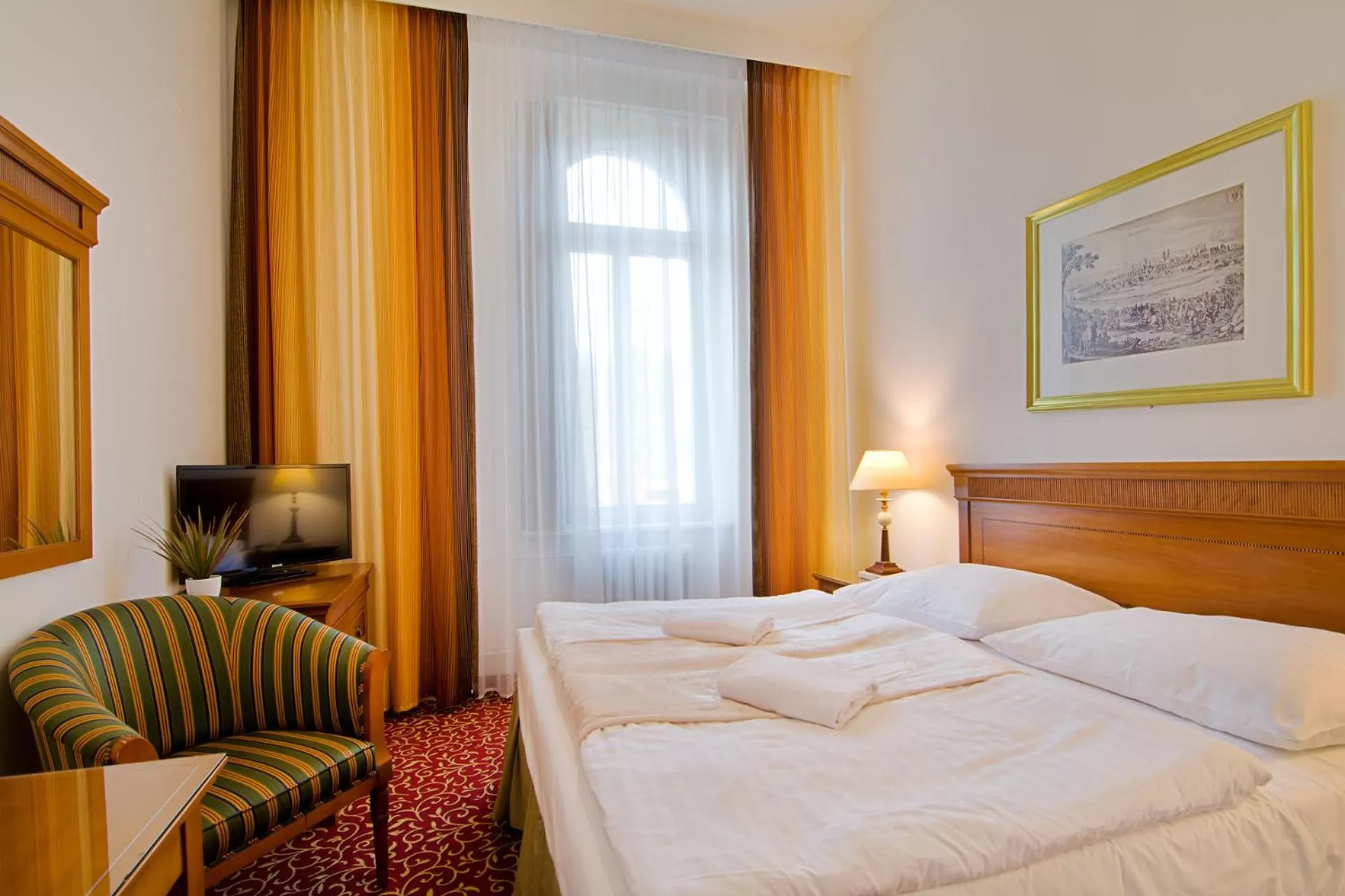 Photo of the whole room, Bed in Romania