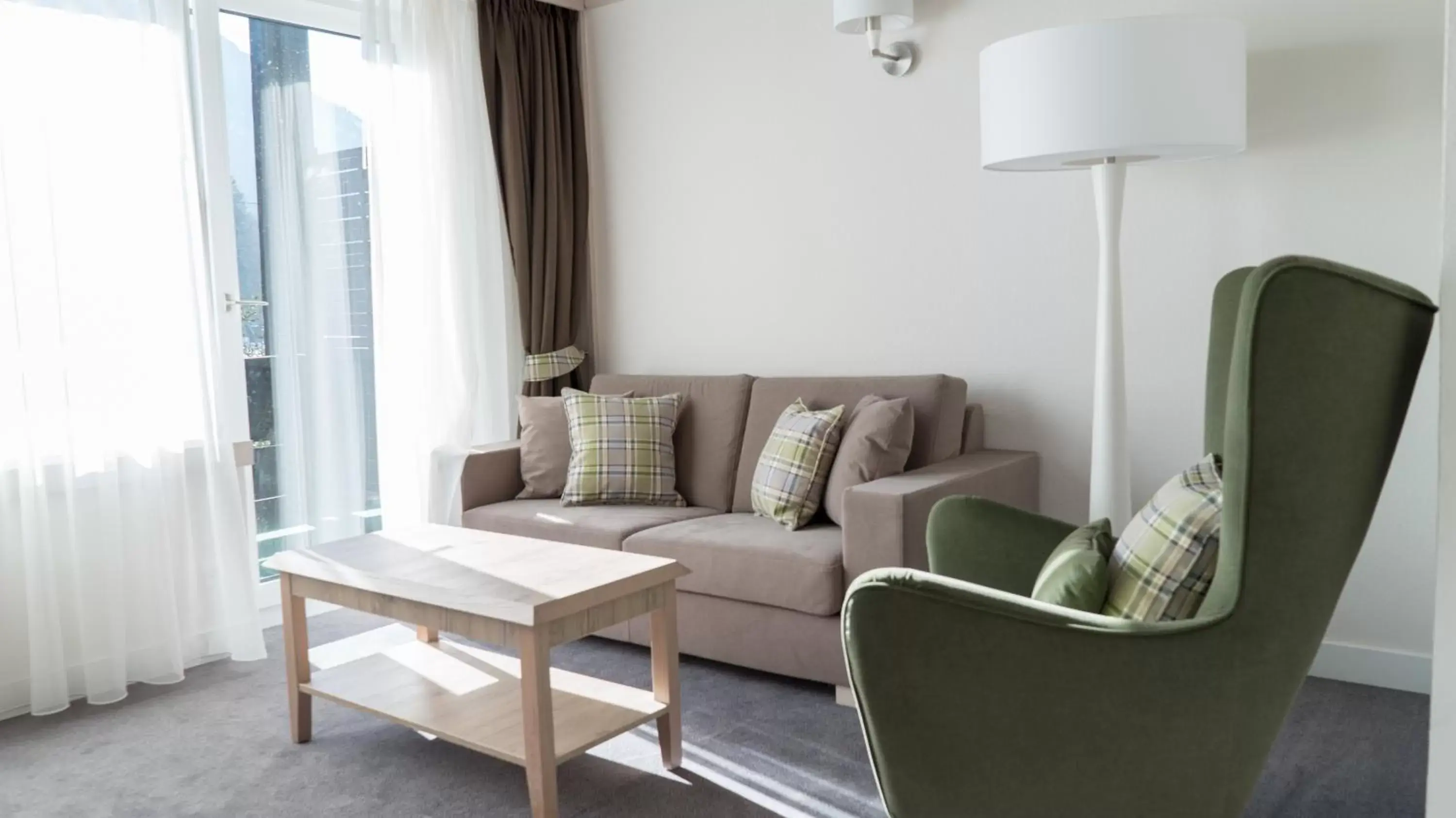 Decorative detail, Seating Area in Hotel Quellenhof